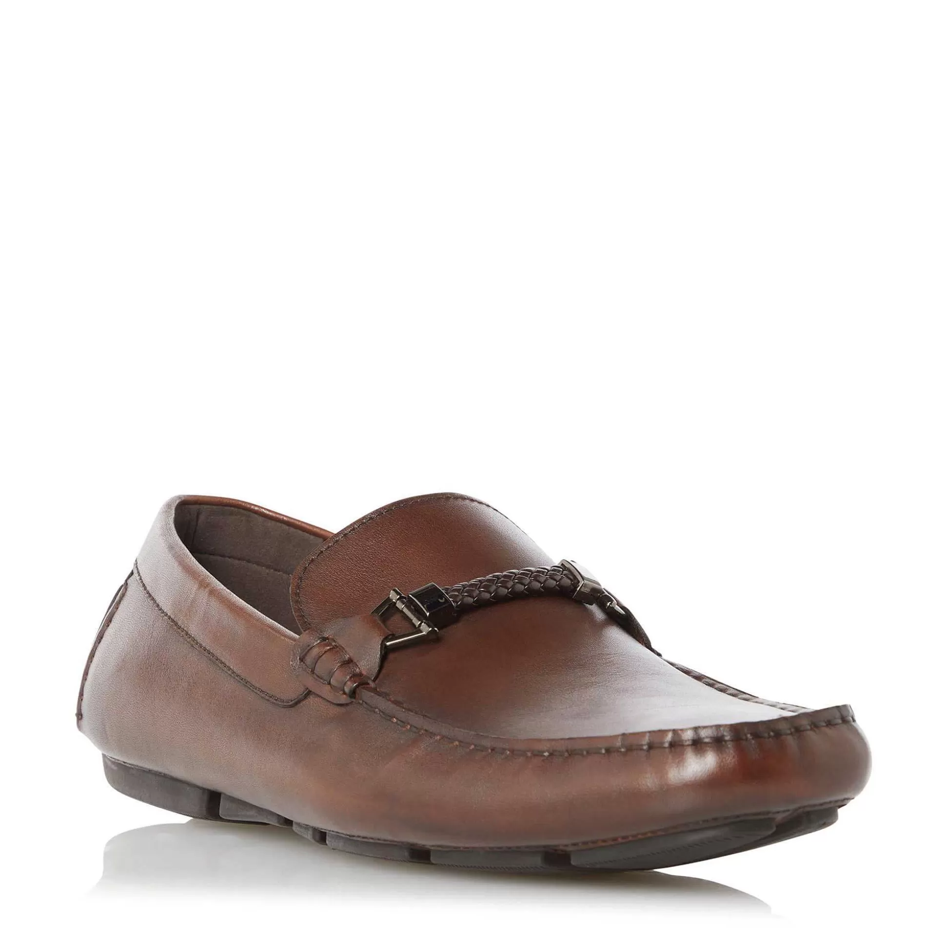 Dune London BEACONS - DARK BROWN-Men Casual Shoes