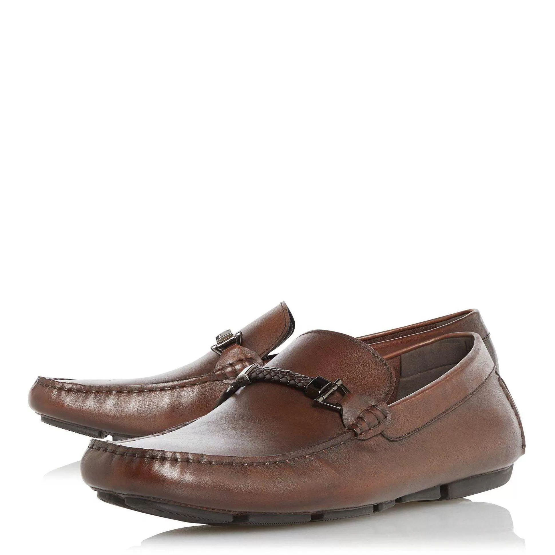 Dune London BEACONS - DARK BROWN-Men Casual Shoes