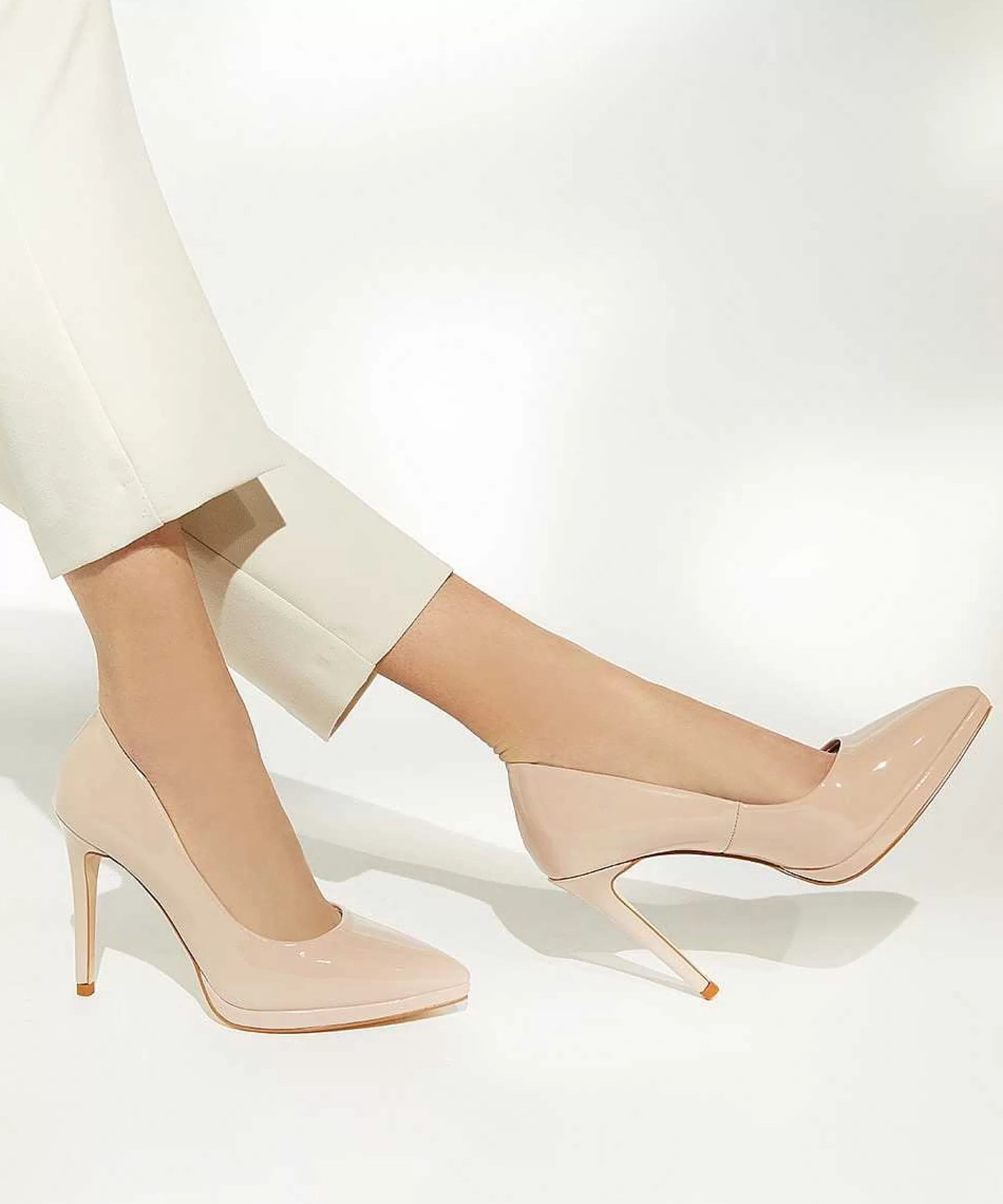 Dune London BEXLEY - NUDE-Women Heels