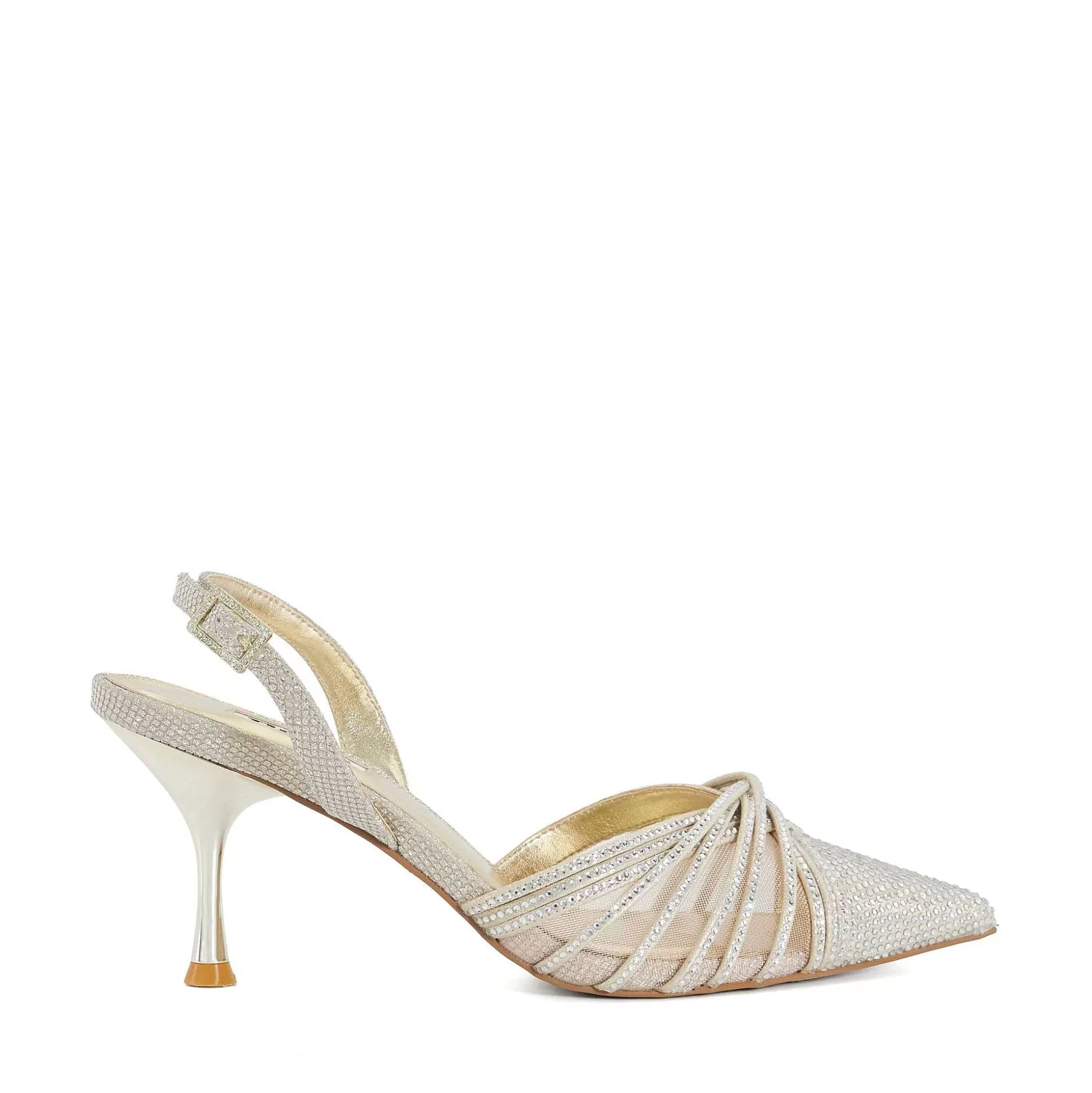 Dune London CLOUDIA - GOLD-Women Heels