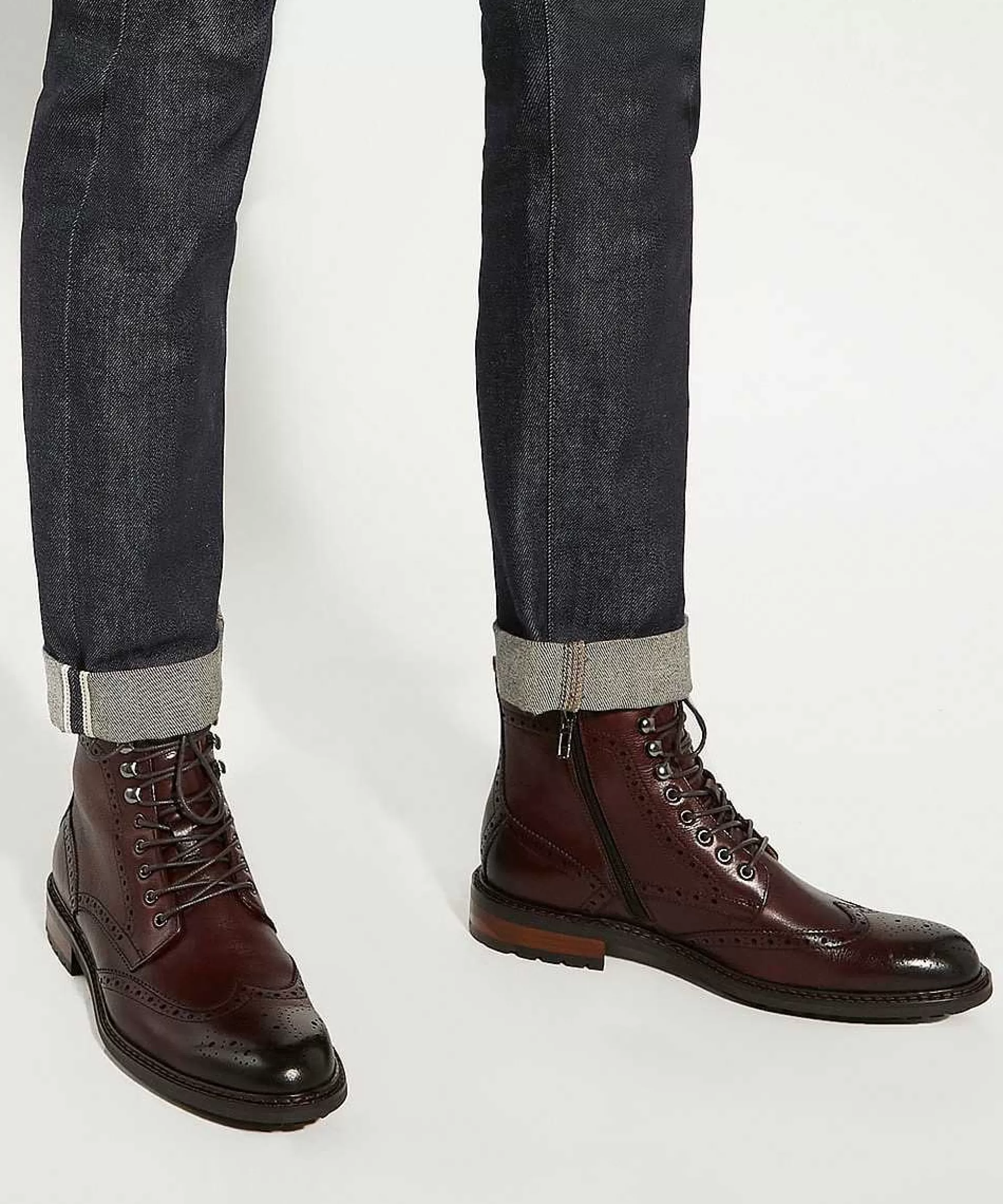 Dune London COLONIES - BORDO-Men Casual Boots