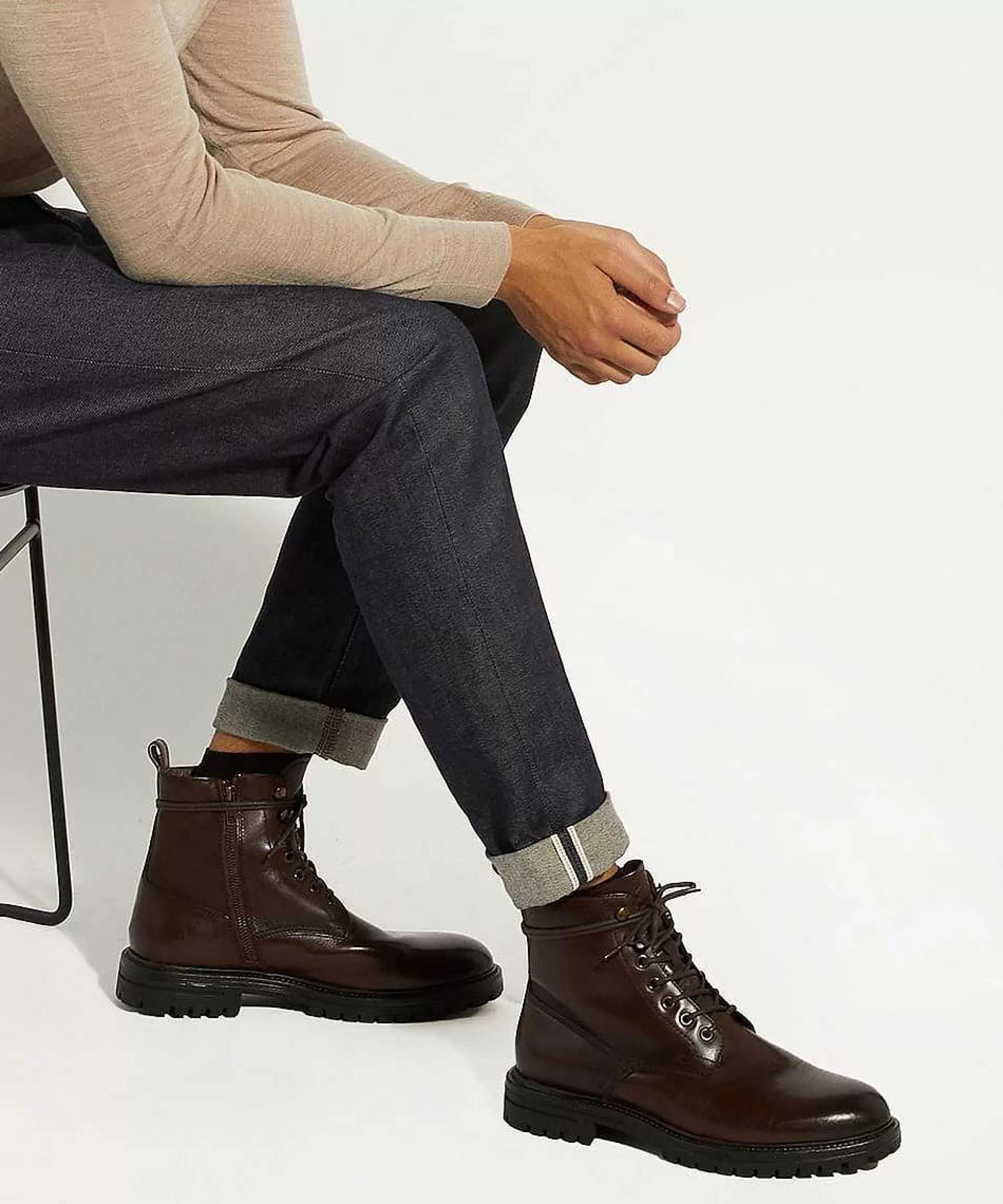 Dune London CONCEPTS - BROWN-Men Casual Boots