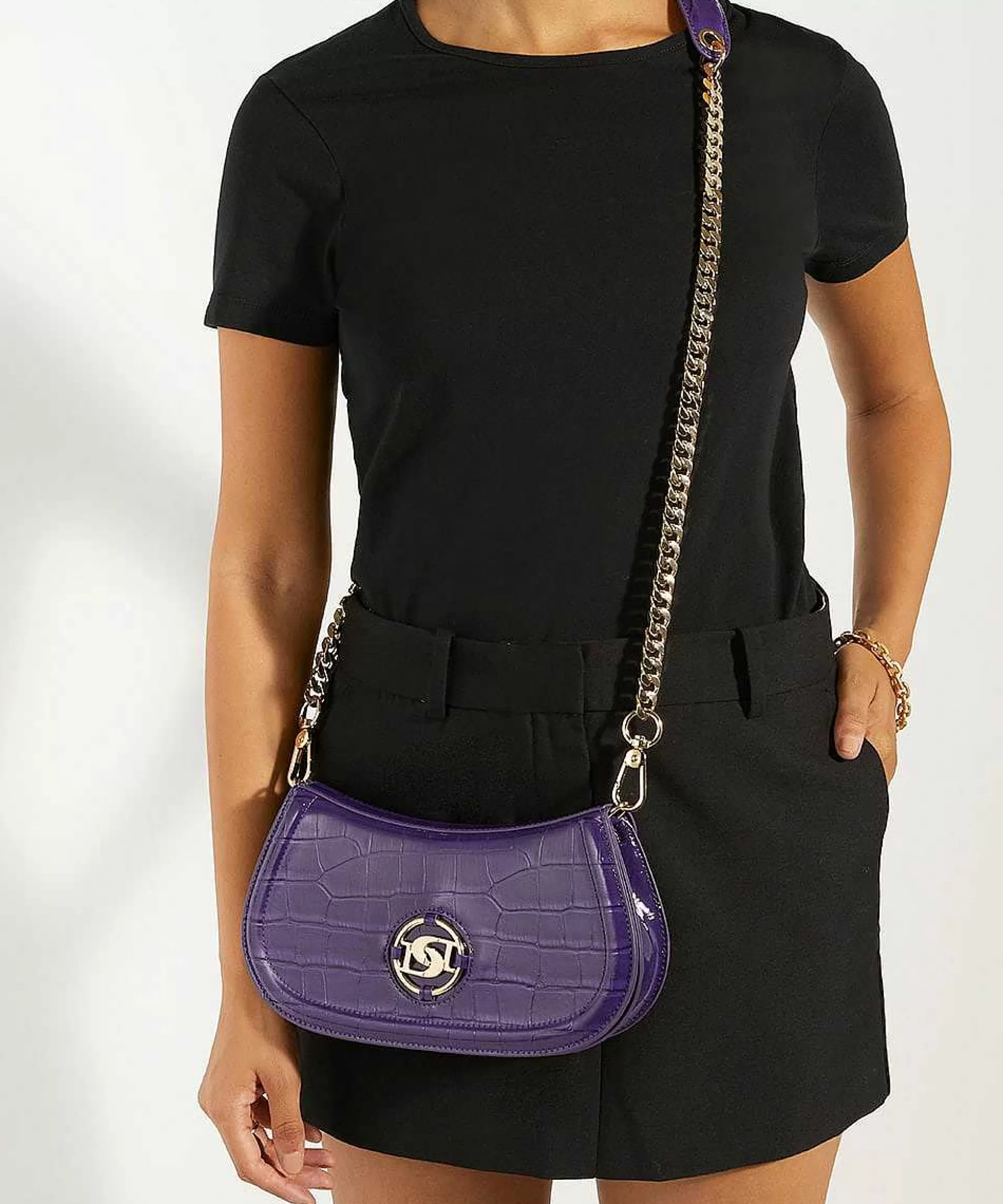 Dune London DACRE - PURPLE- Handbags