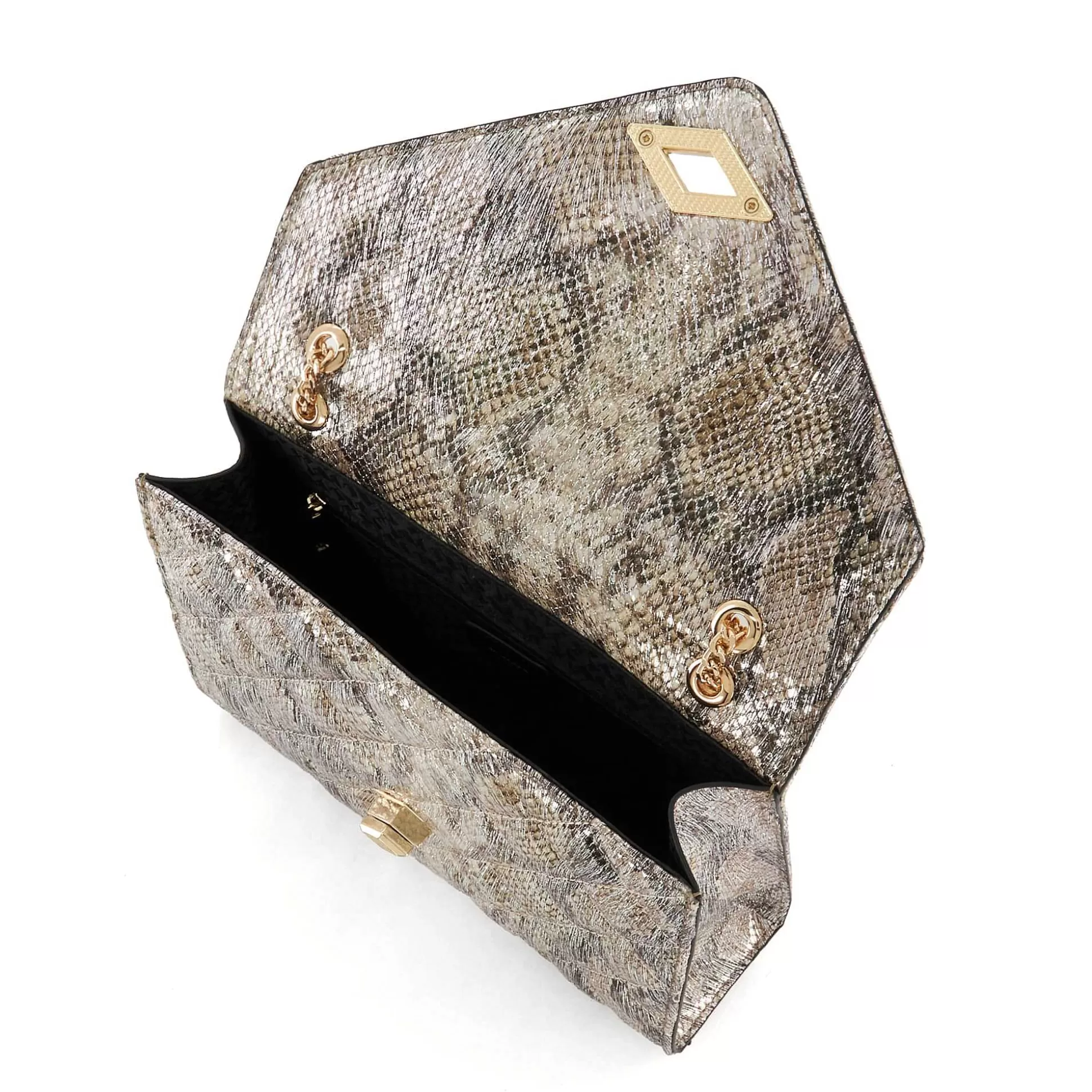 Dune London DELLSIE - SILVER- Clutch Bags