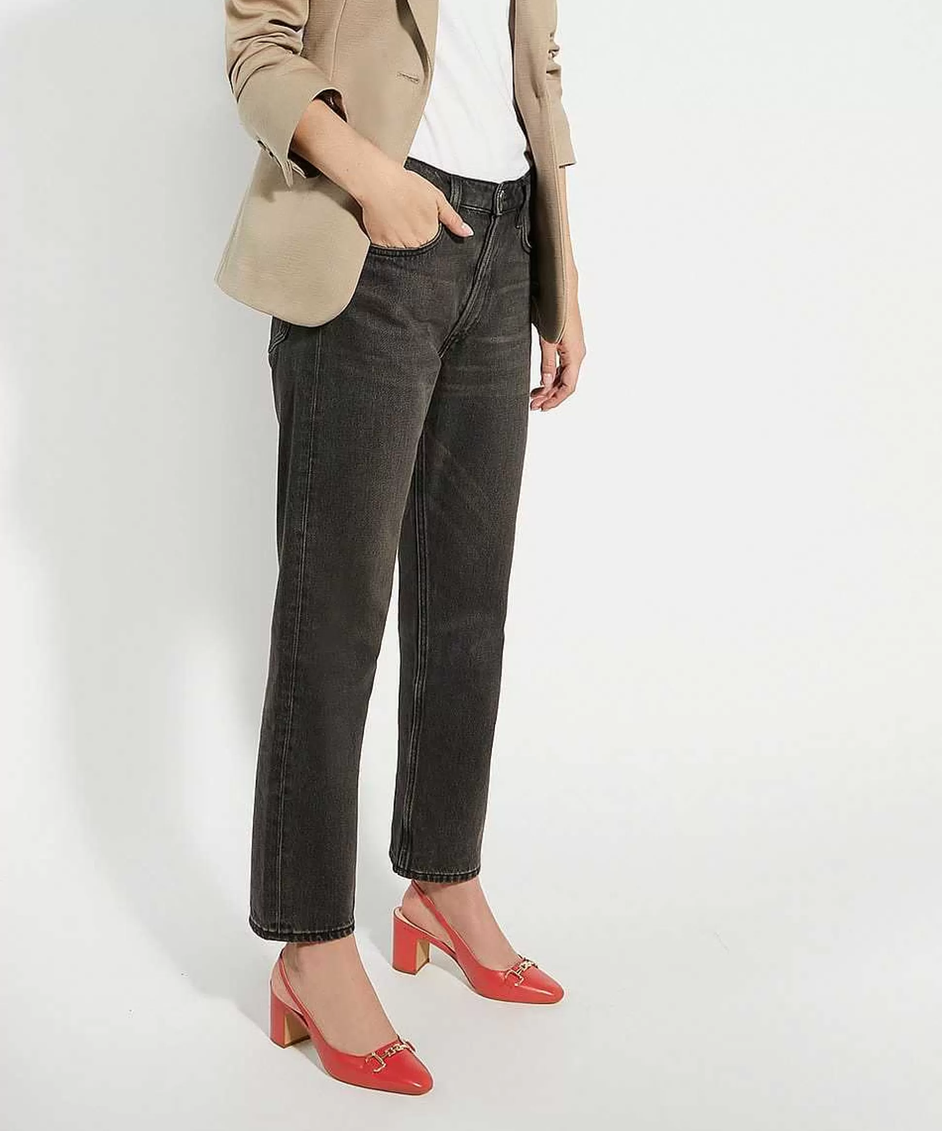 Dune London DETAILED - RED-Women Heels