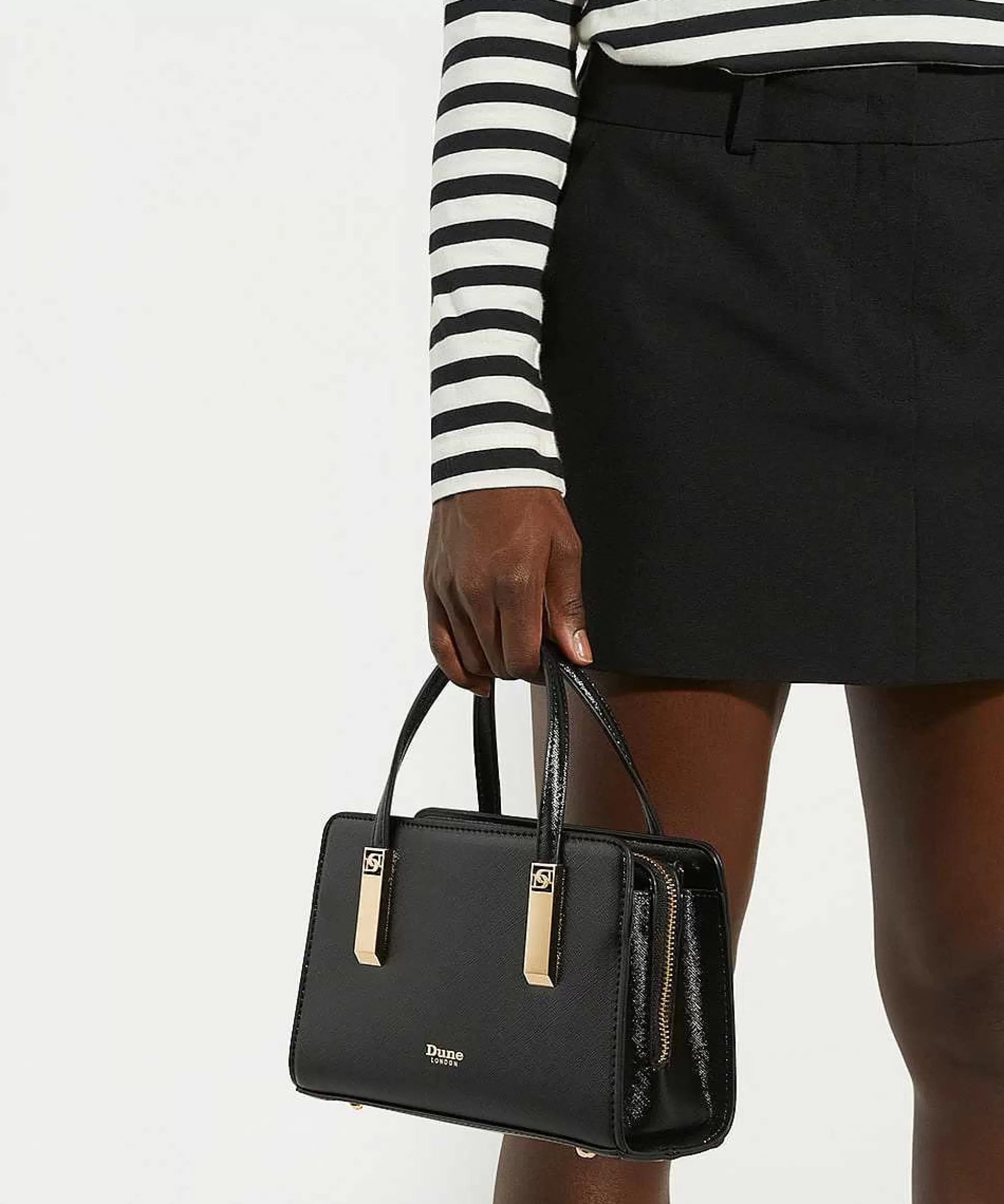 Dune London DINKYDENBEIGH - BLACK- Handbags