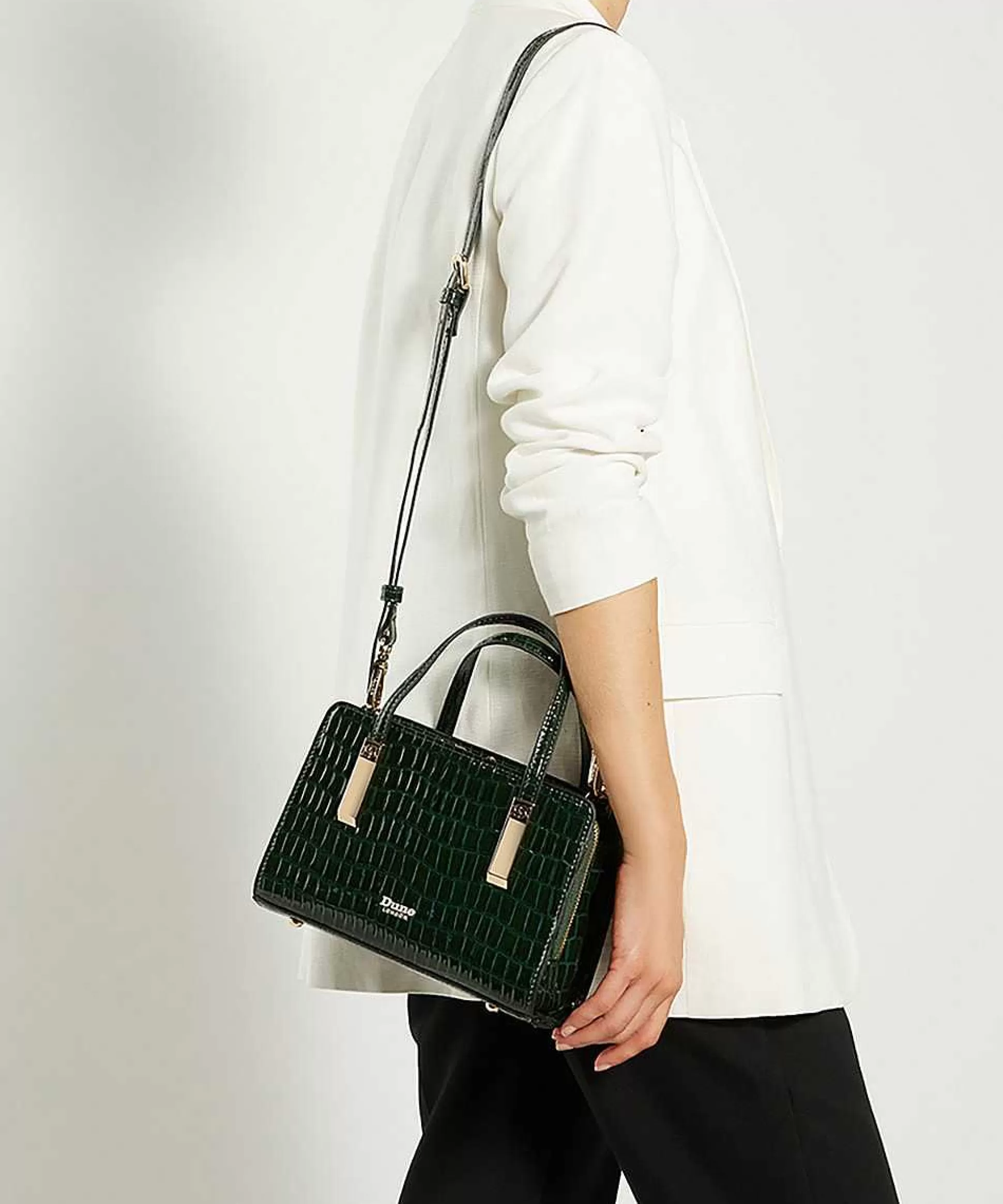 Dune London DINKYDENBEIGH - DARK GREEN- Handbags