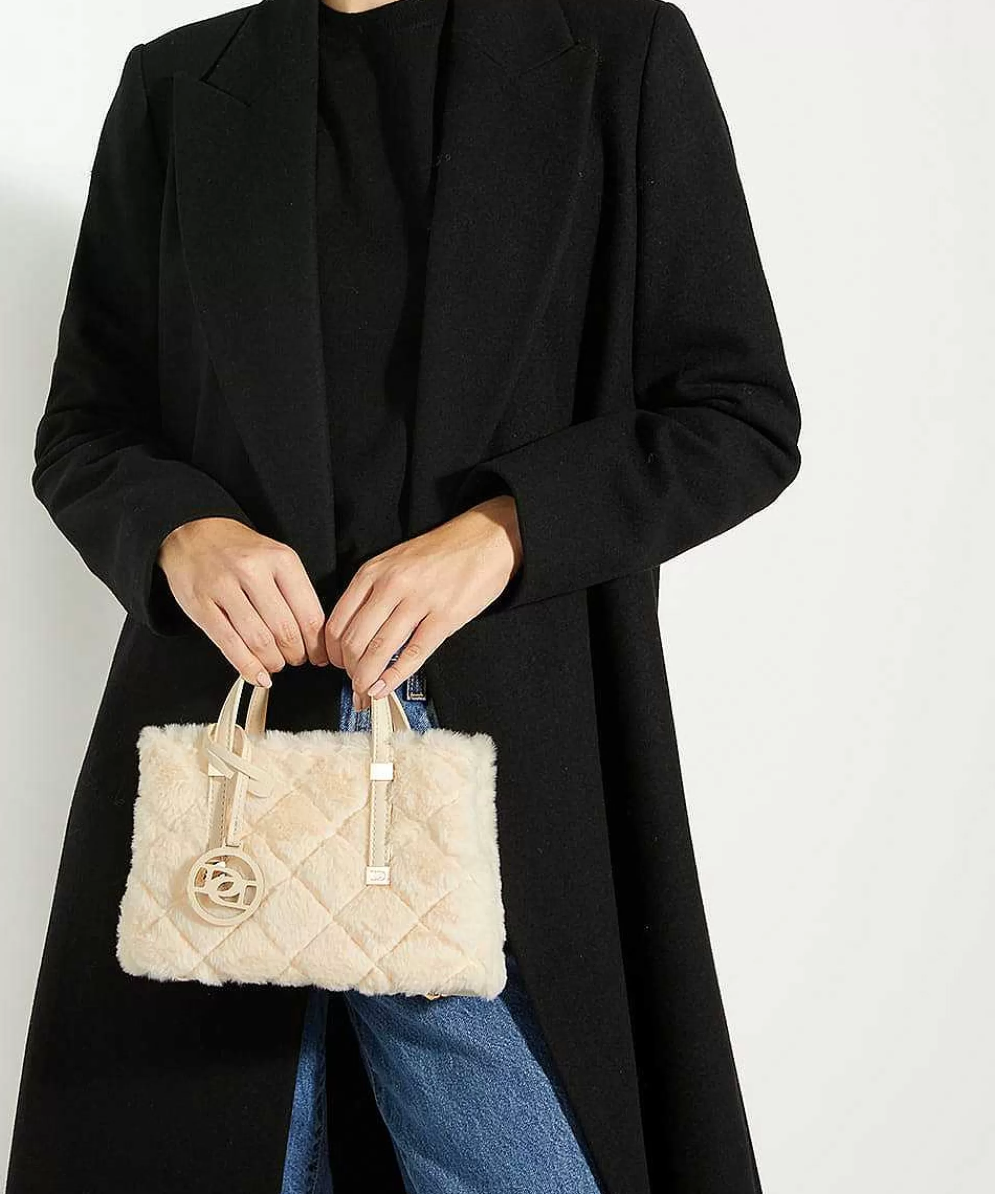 Dune London DUFFIES - CREAM- Handbags