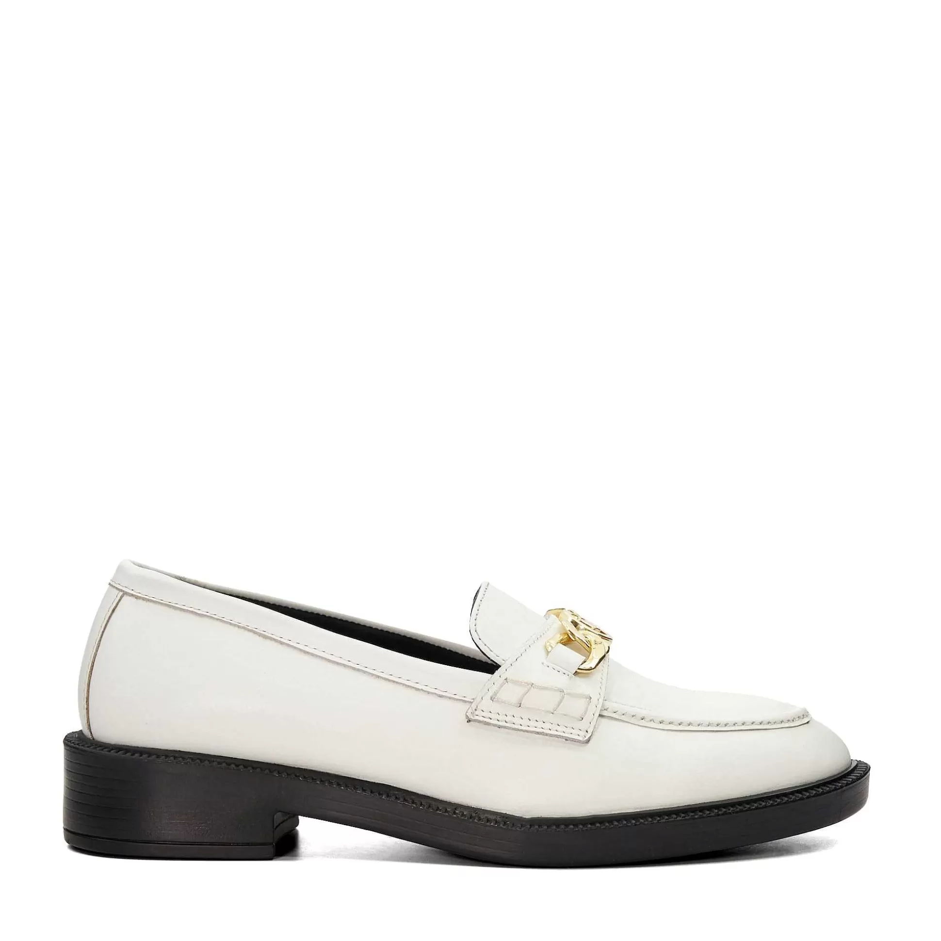 Dune London GIVE - WHITE-Women Flat Shoes | Loafers
