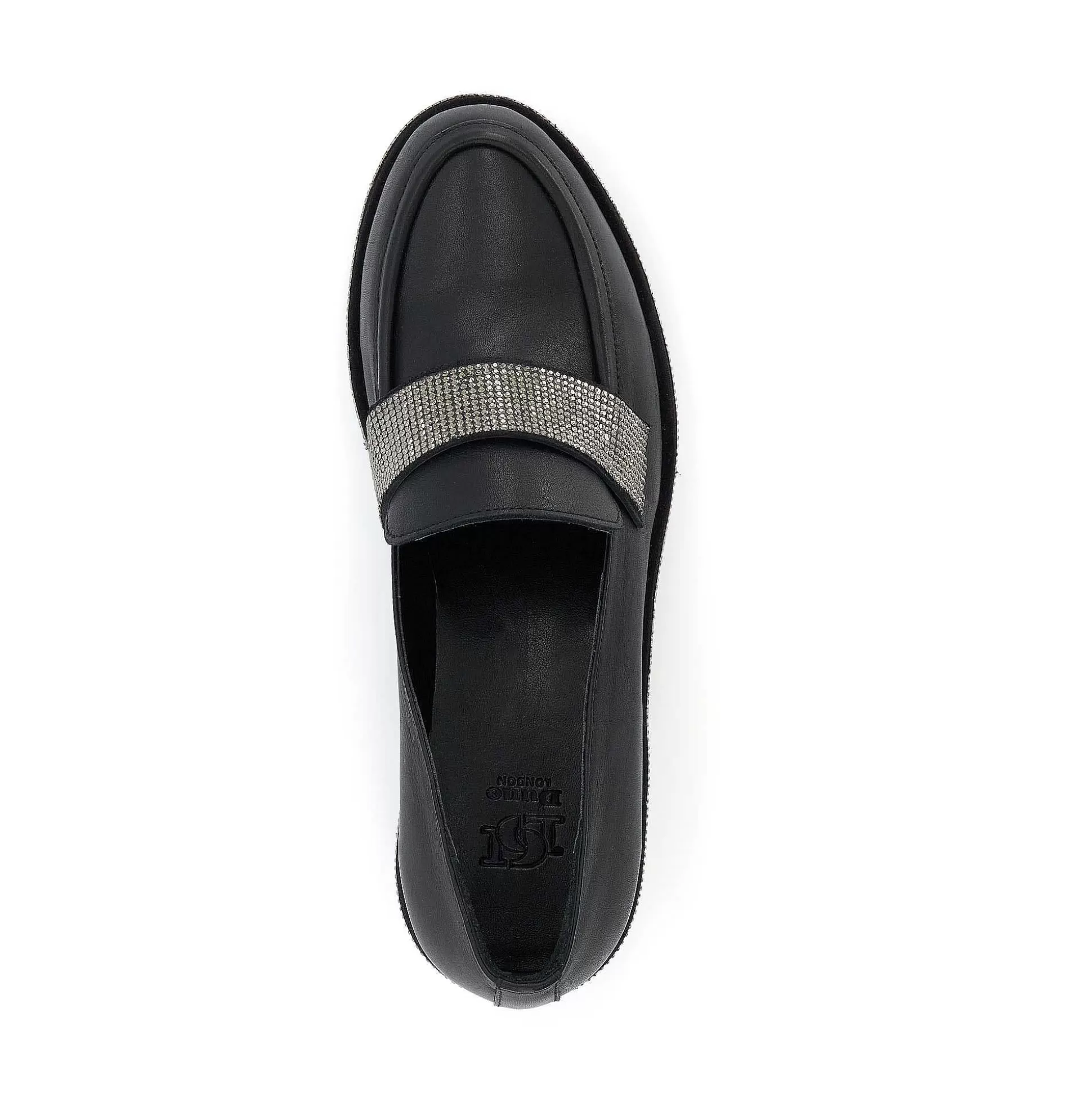 Dune London GLITTERING - BLACK-Women Flat Shoes | Loafers