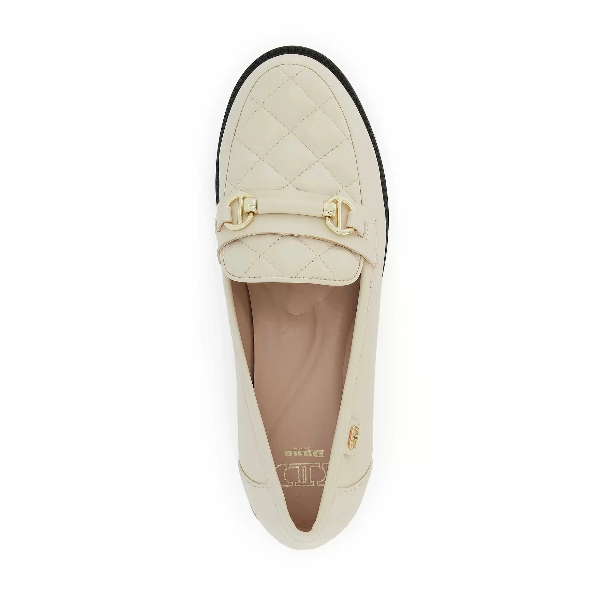 Dune London GLYNNE - CREAM-Women Flat Shoes | Loafers