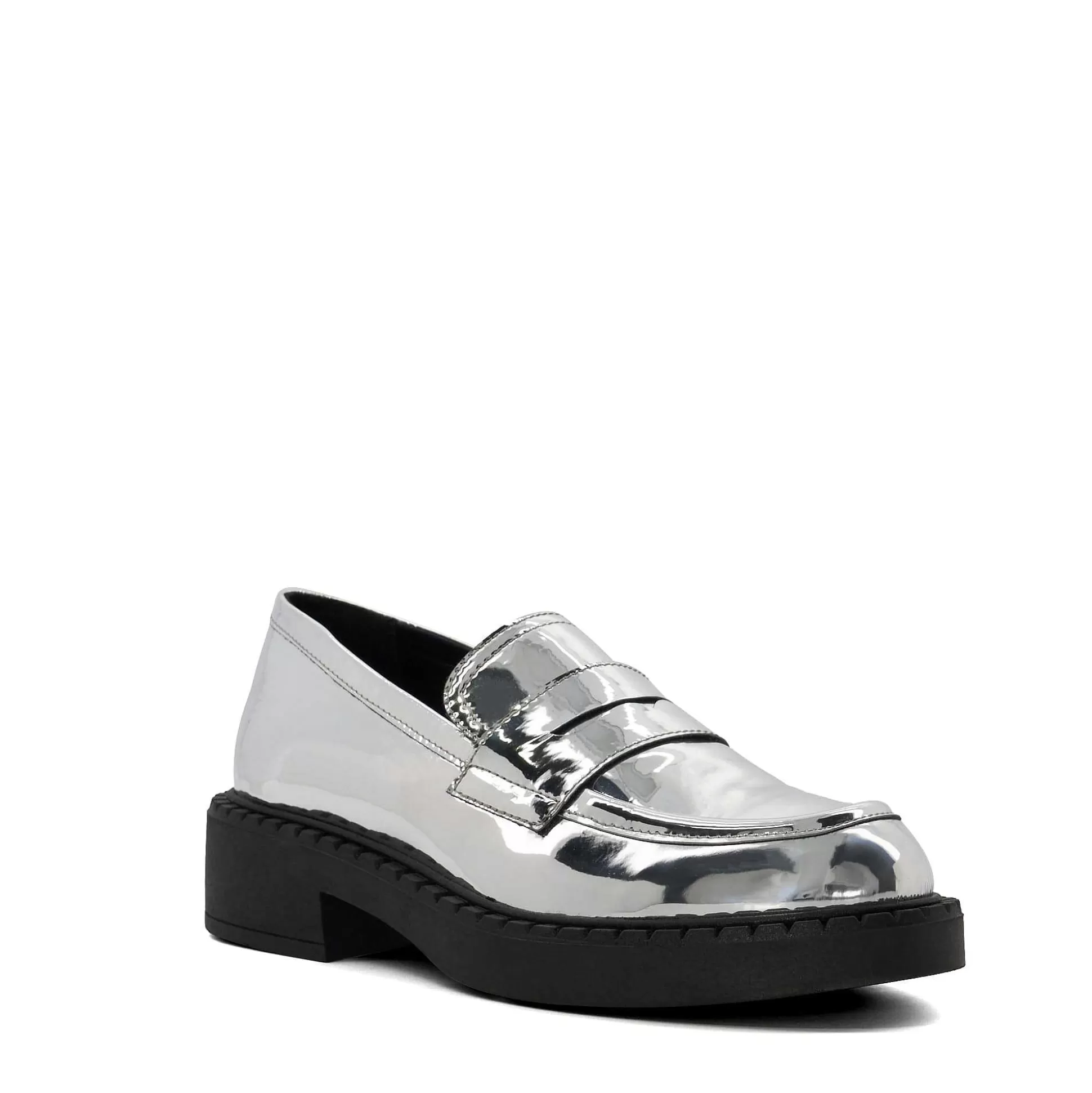 Dune London GRADUAL - SILVER-Women Flat Shoes | Loafers