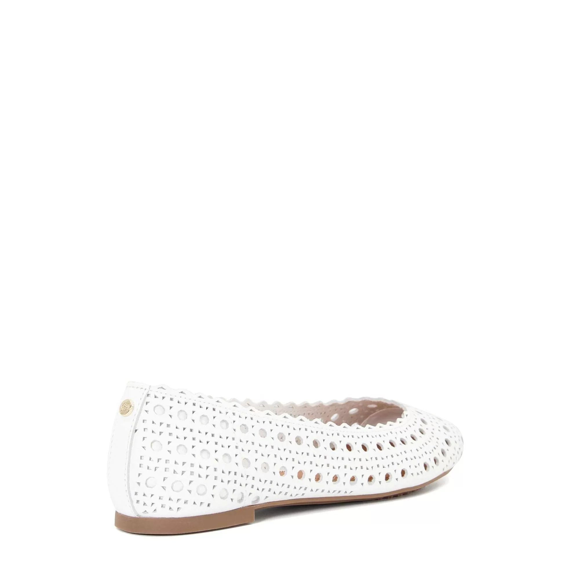 Dune London HARLOWS - WHITE-Women Flat Shoes | Ballet Pumps