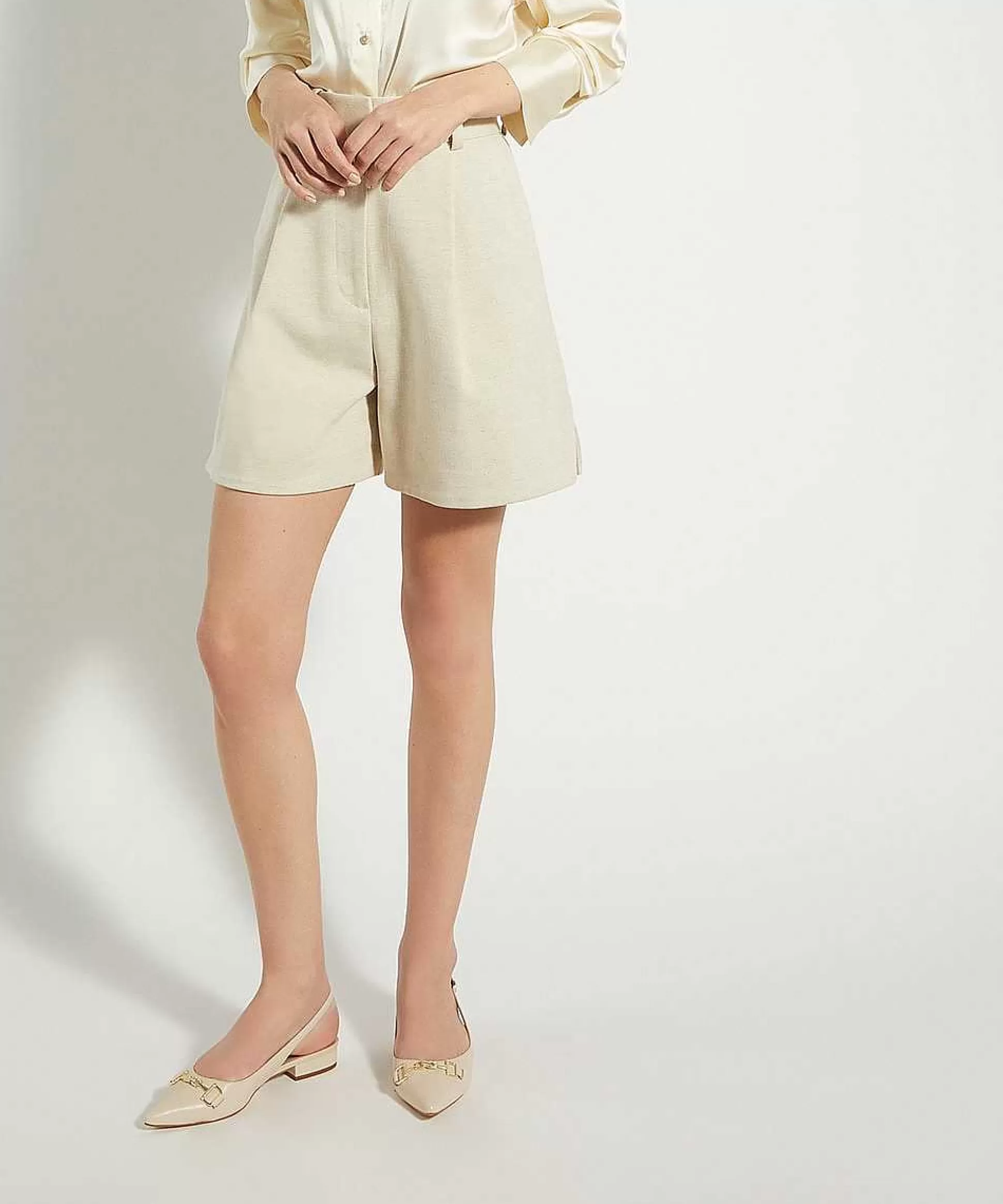 Dune London HOPEFUL - ECRU-Women Flat Shoes | Ballet Pumps