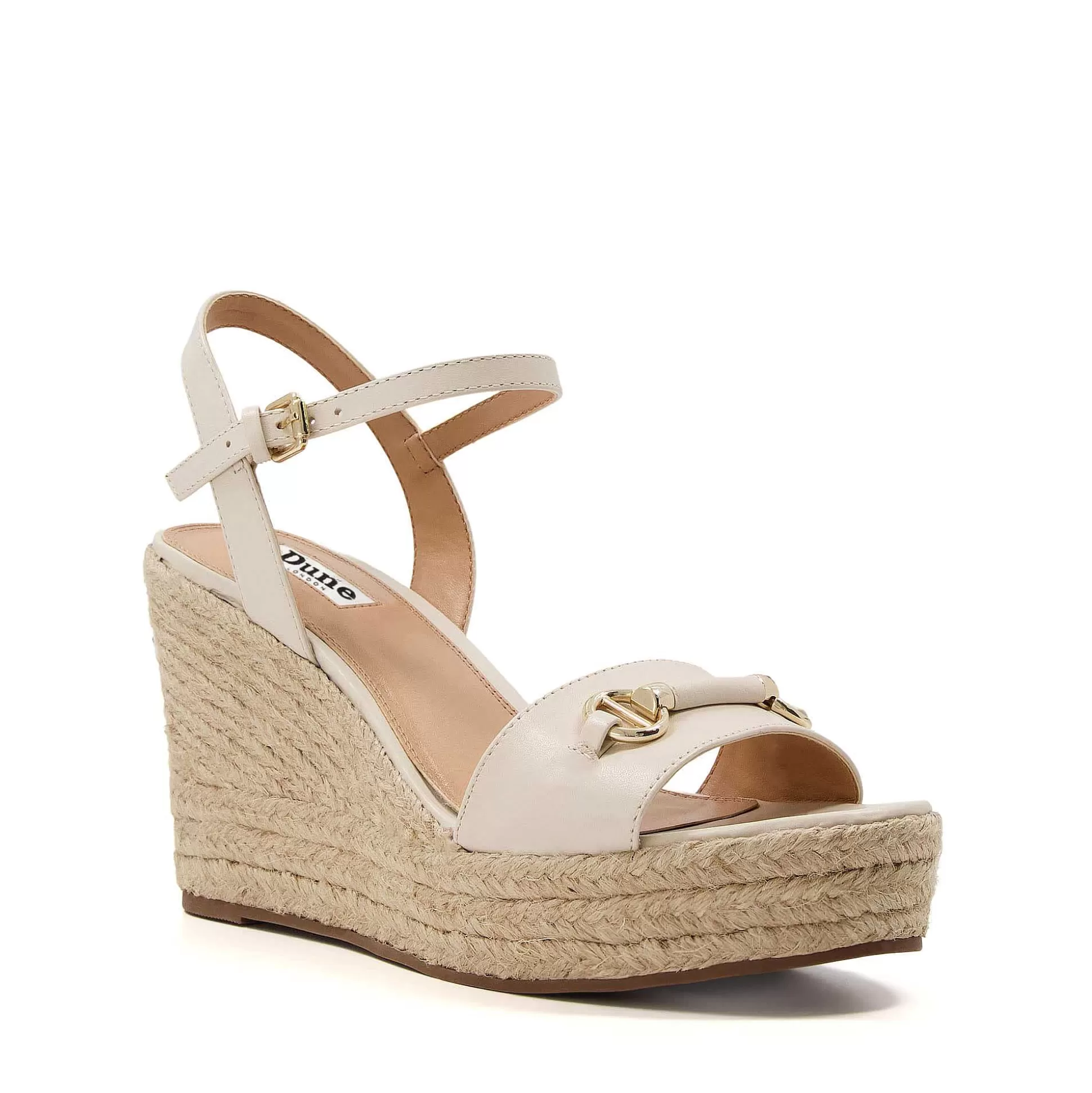 Dune London KAI - ECRU-Women Heeled Sandals | Wedge Sandals