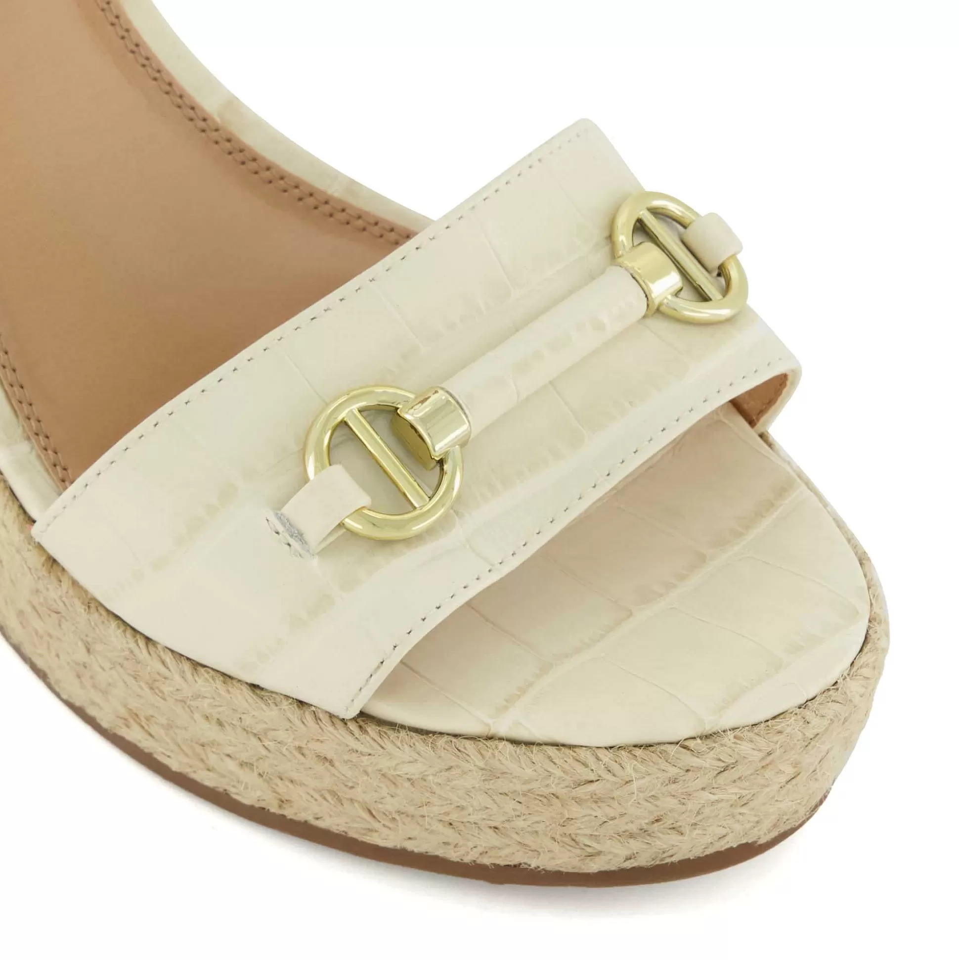 Dune London KAI - ECRU-Women Heeled Sandals | Wedge Sandals