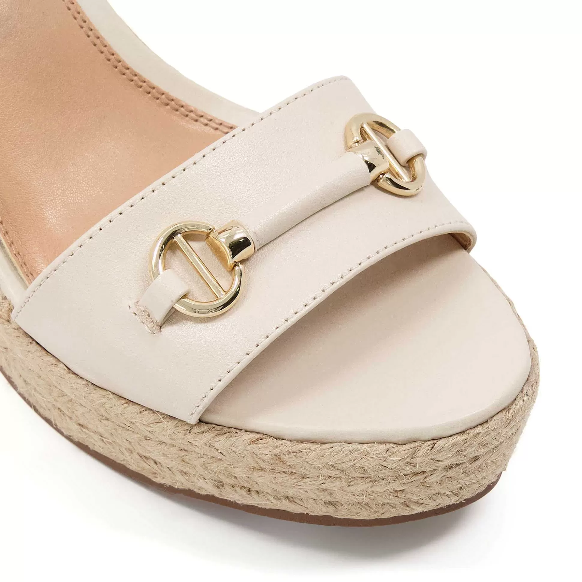 Dune London KAI - ECRU-Women Heeled Sandals | Wedge Sandals