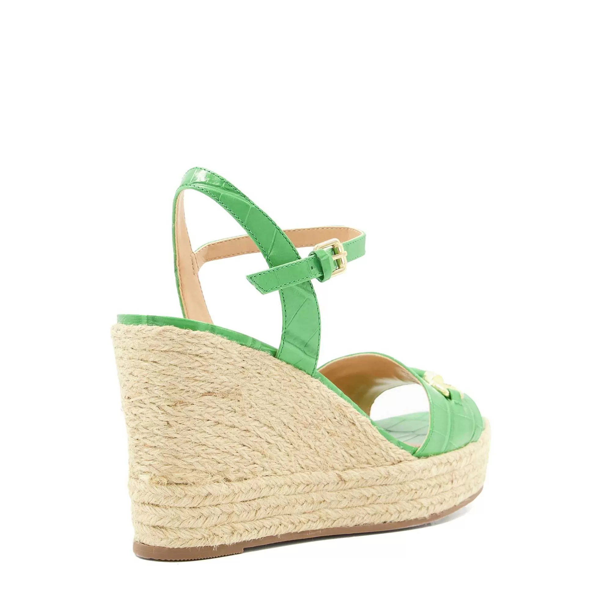 Dune London KAI - GREEN-Women Heeled Sandals | Wedge Sandals