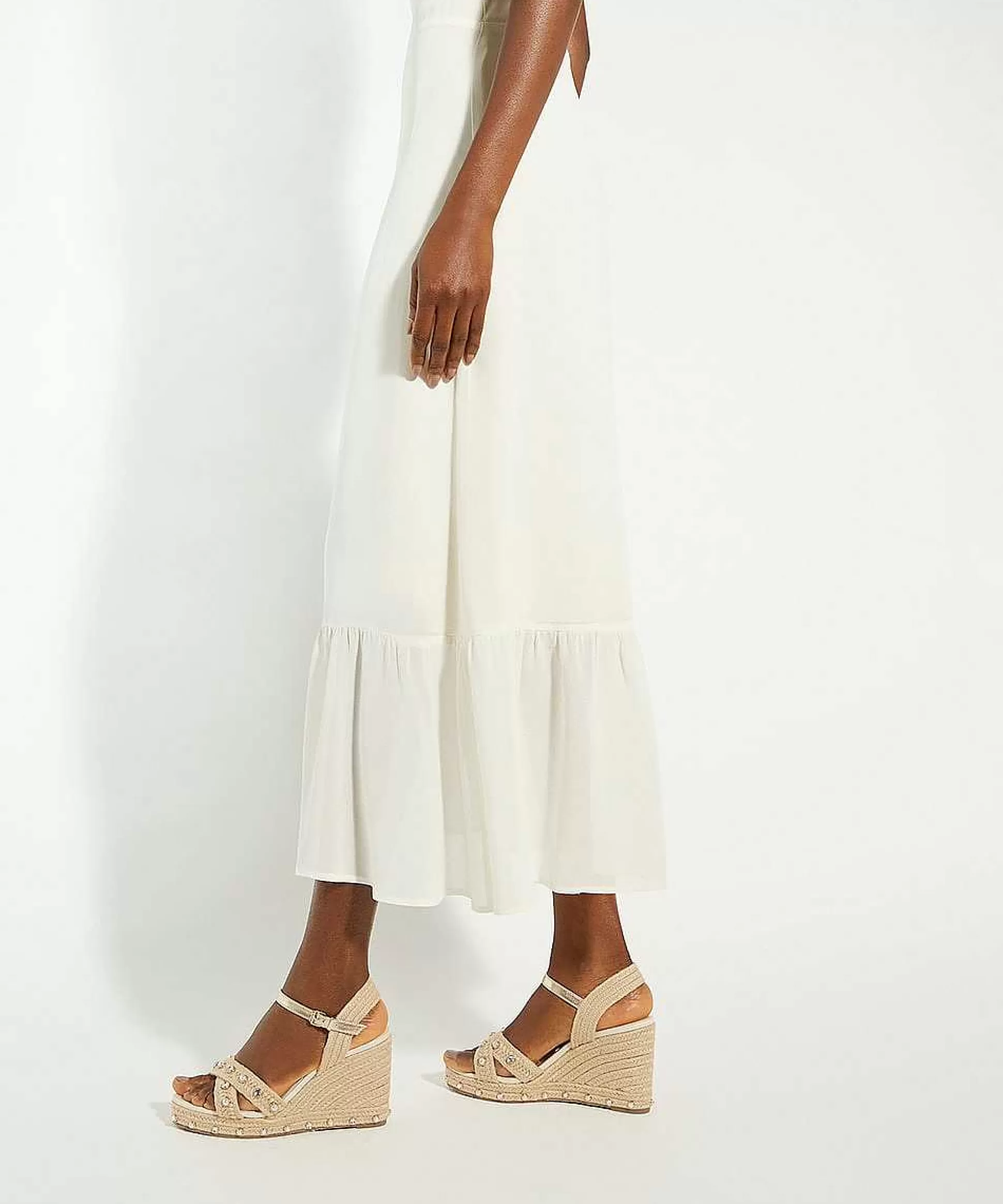 Dune London KAYS - NATURAL-Women Heeled Sandals | Wedge Sandals