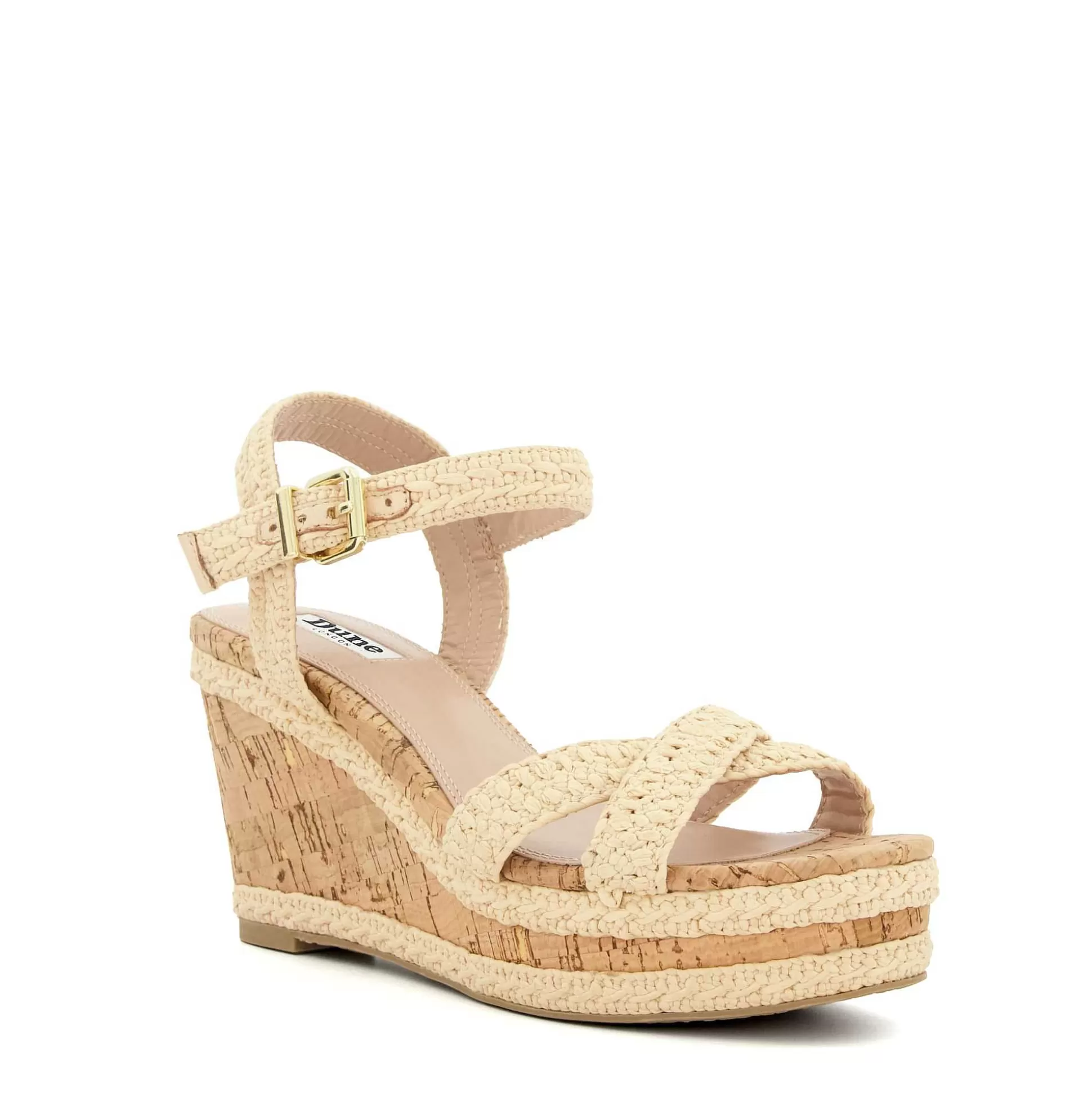 Dune London KELISA - NATURAL-Women Heeled Sandals | Wedge Sandals