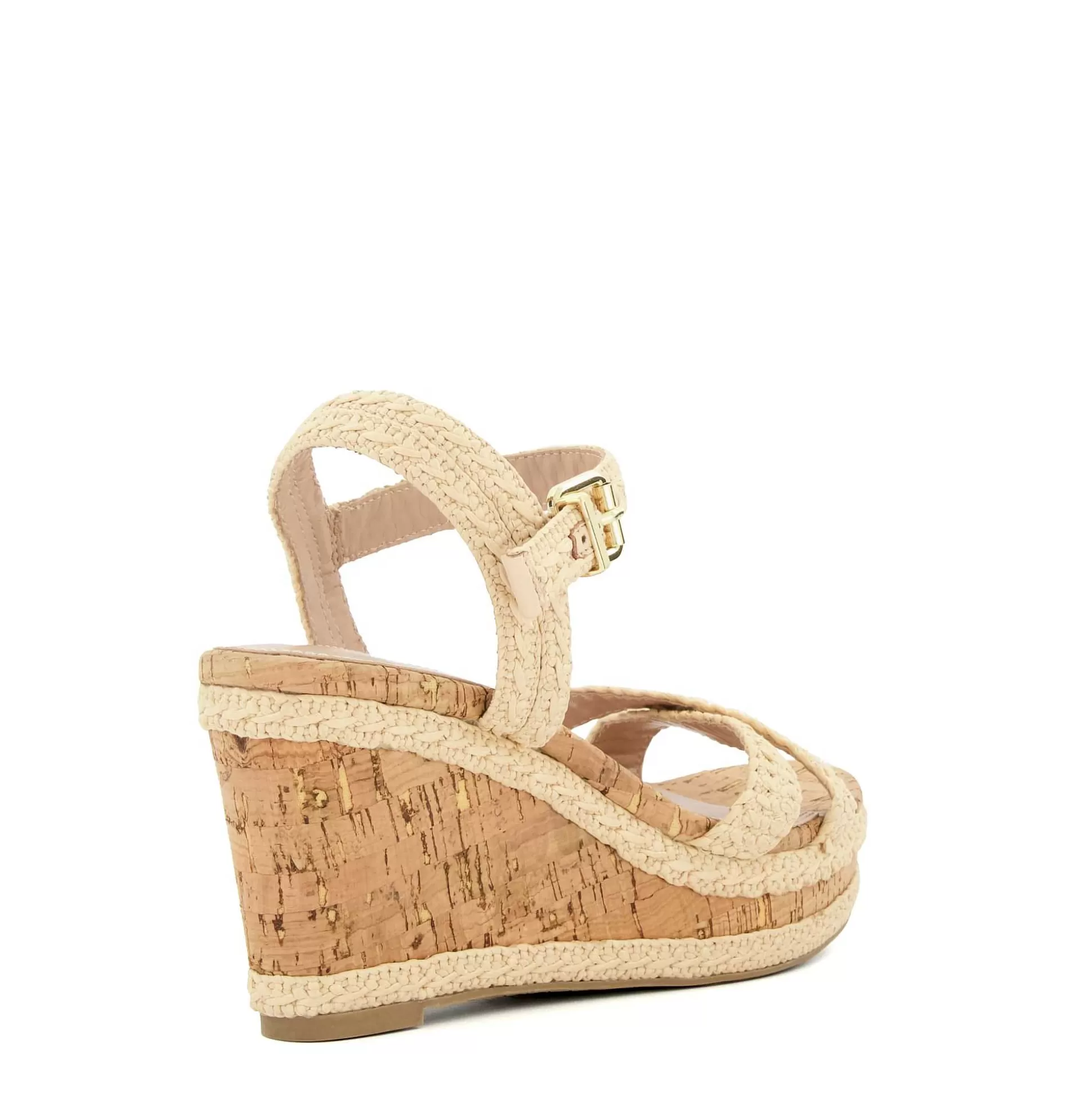 Dune London KELISA - NATURAL-Women Heeled Sandals | Wedge Sandals