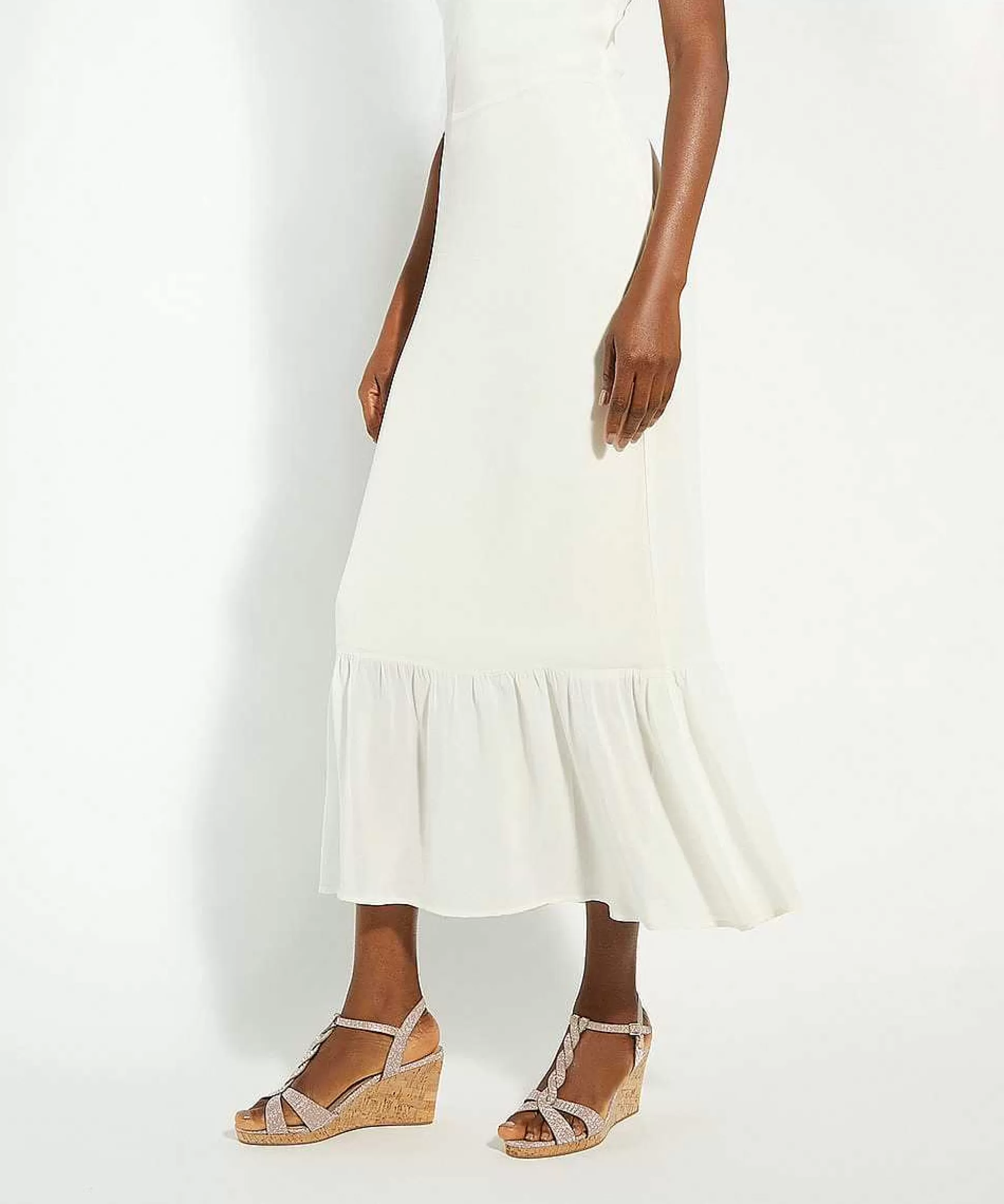 Dune London KOALA - ROSE GOLD-Women Heeled Sandals | Wedge Sandals