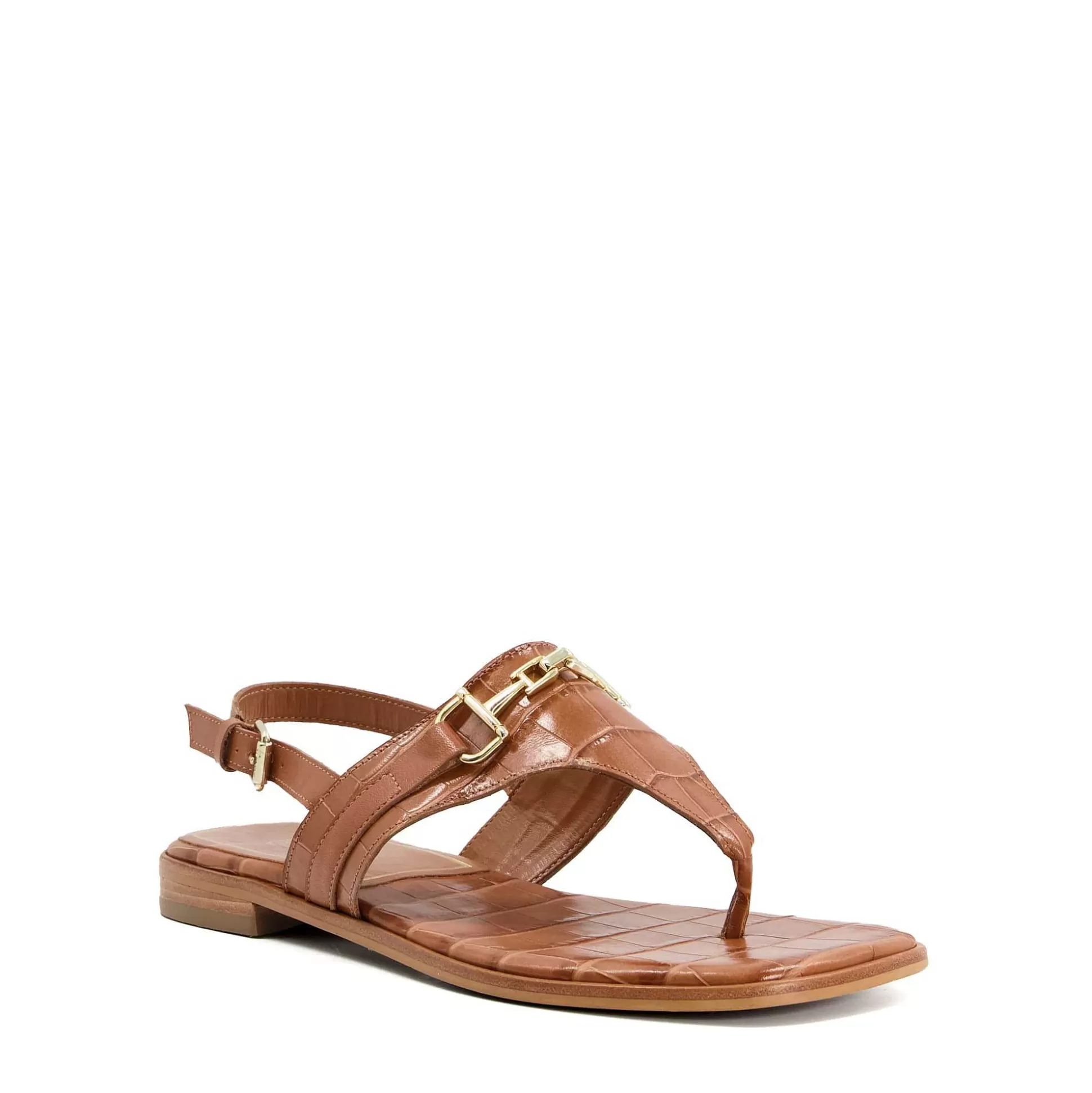 Dune London LEXLEY - TAN-Women Flat Sandals