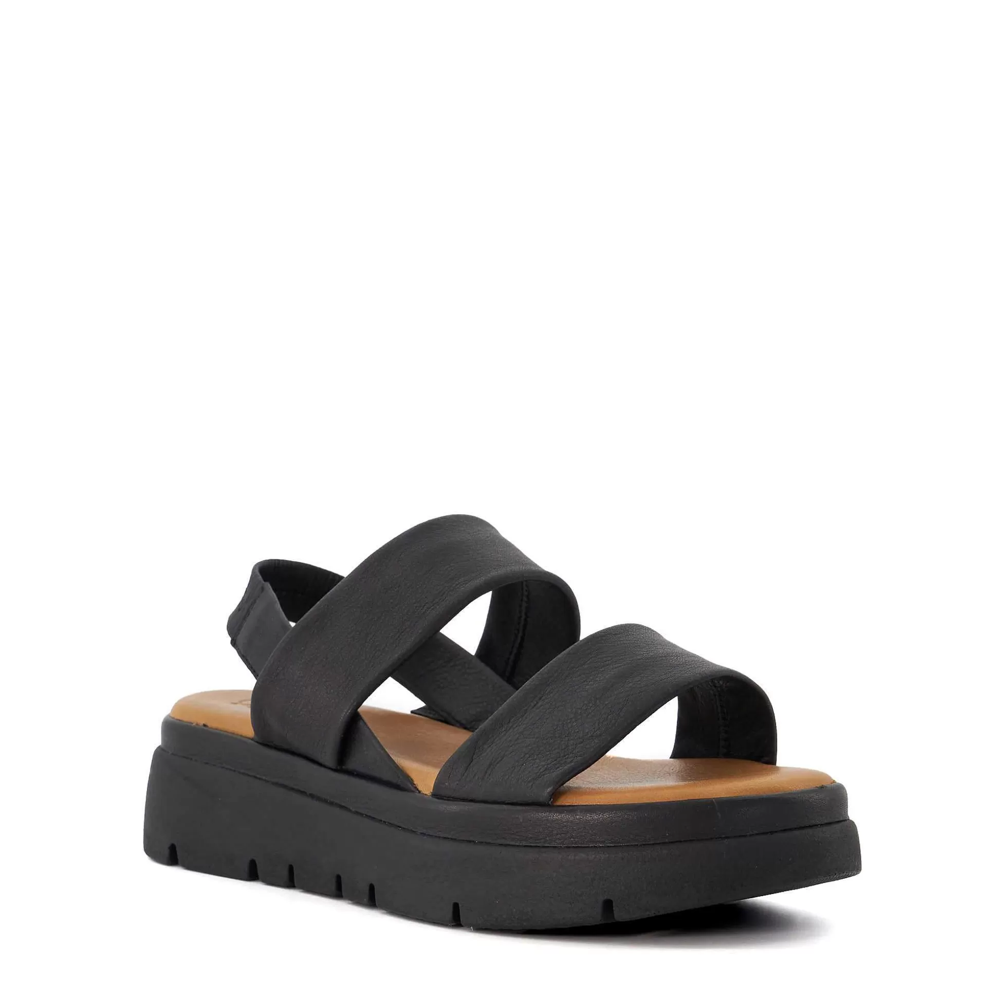 Dune London LOCATION - BLACK-Women Flat Sandals