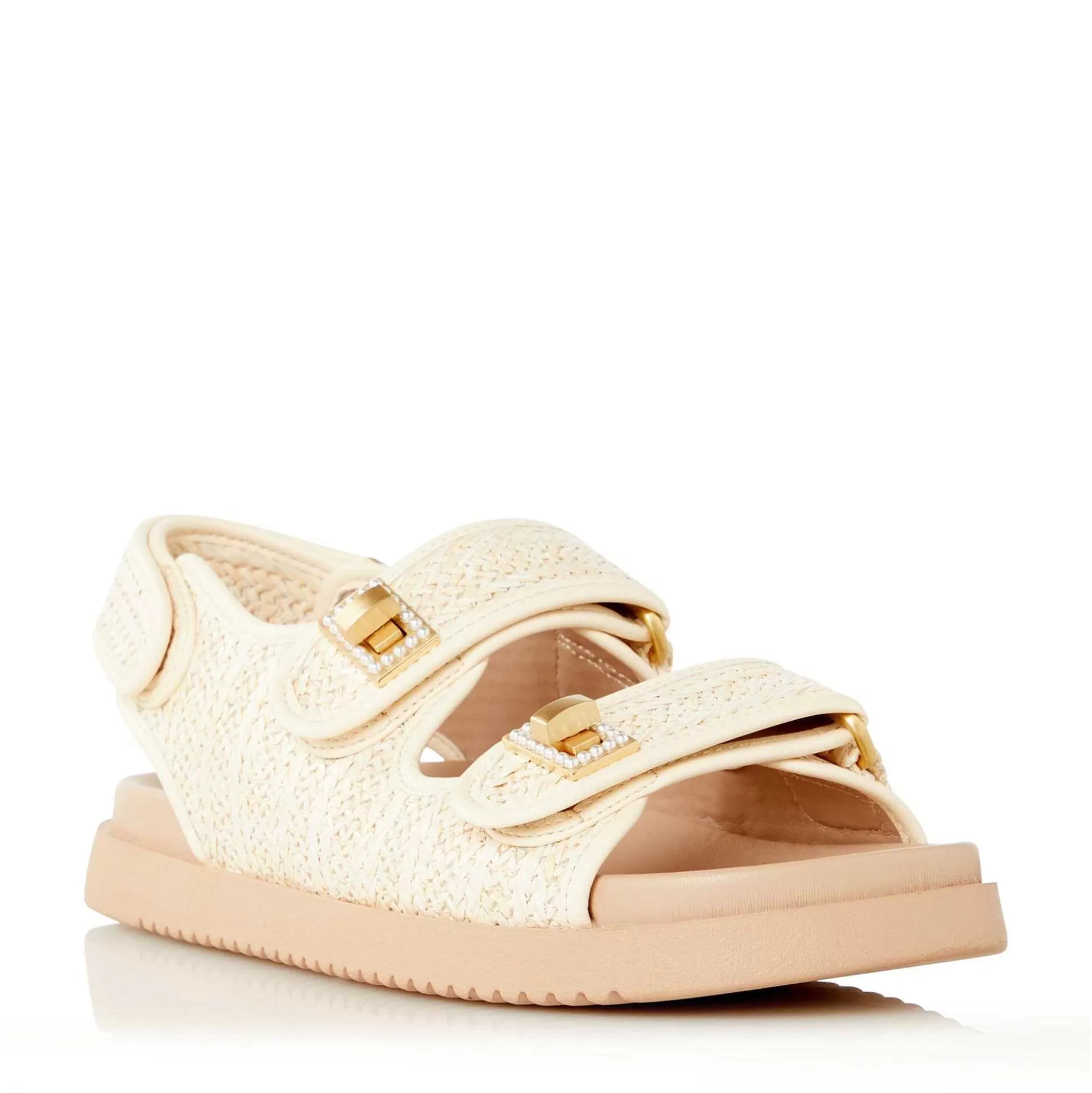 Dune London LOCKSTOCKK - NATURAL-Women Flat Sandals