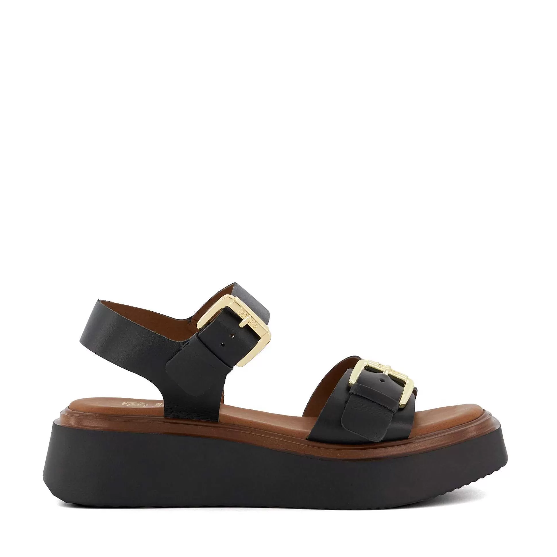 Dune London LOELLS - BLACK-Women Flat Sandals