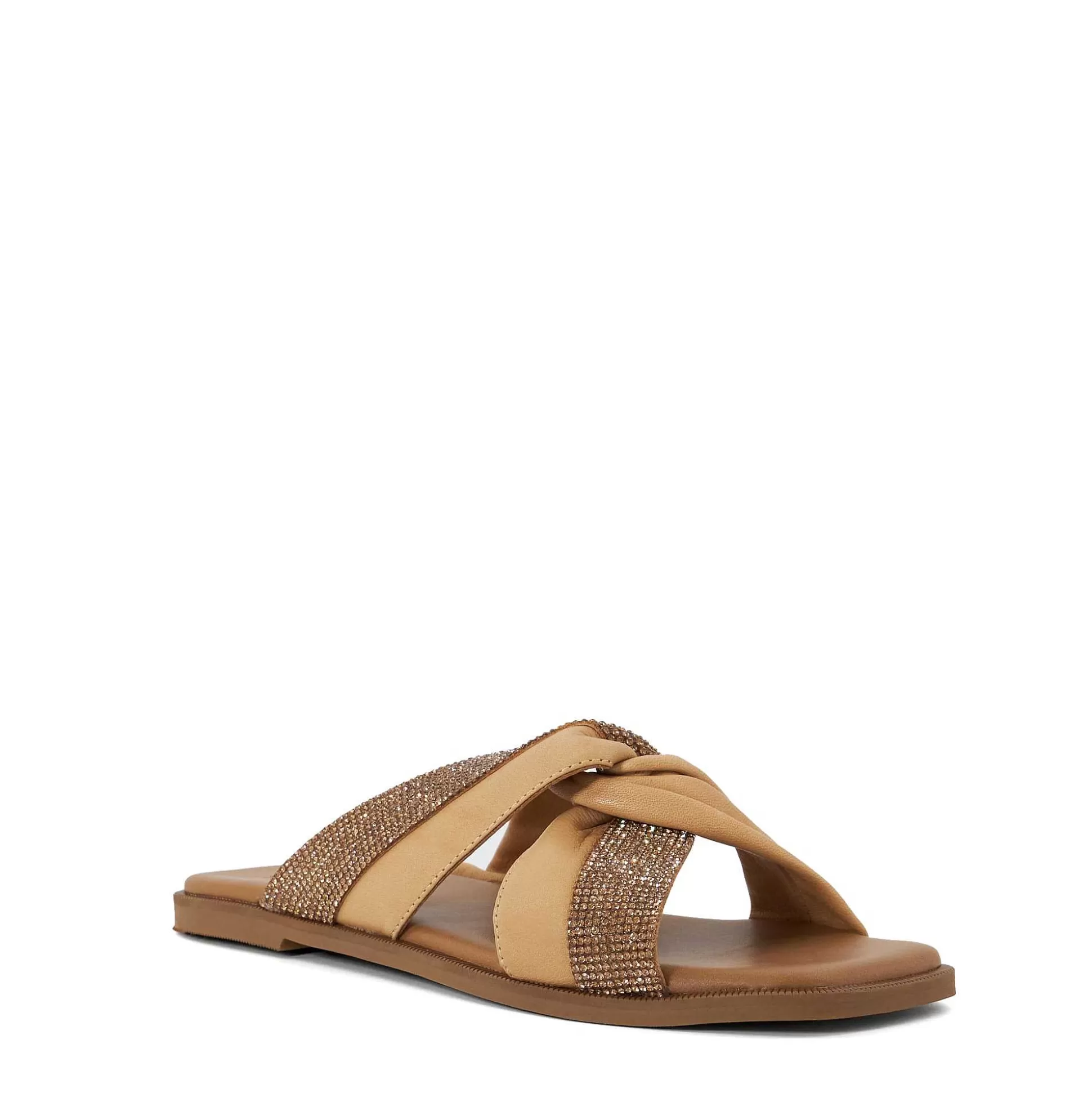 Dune London LOSSEY - CAMEL-Women Flat Sandals