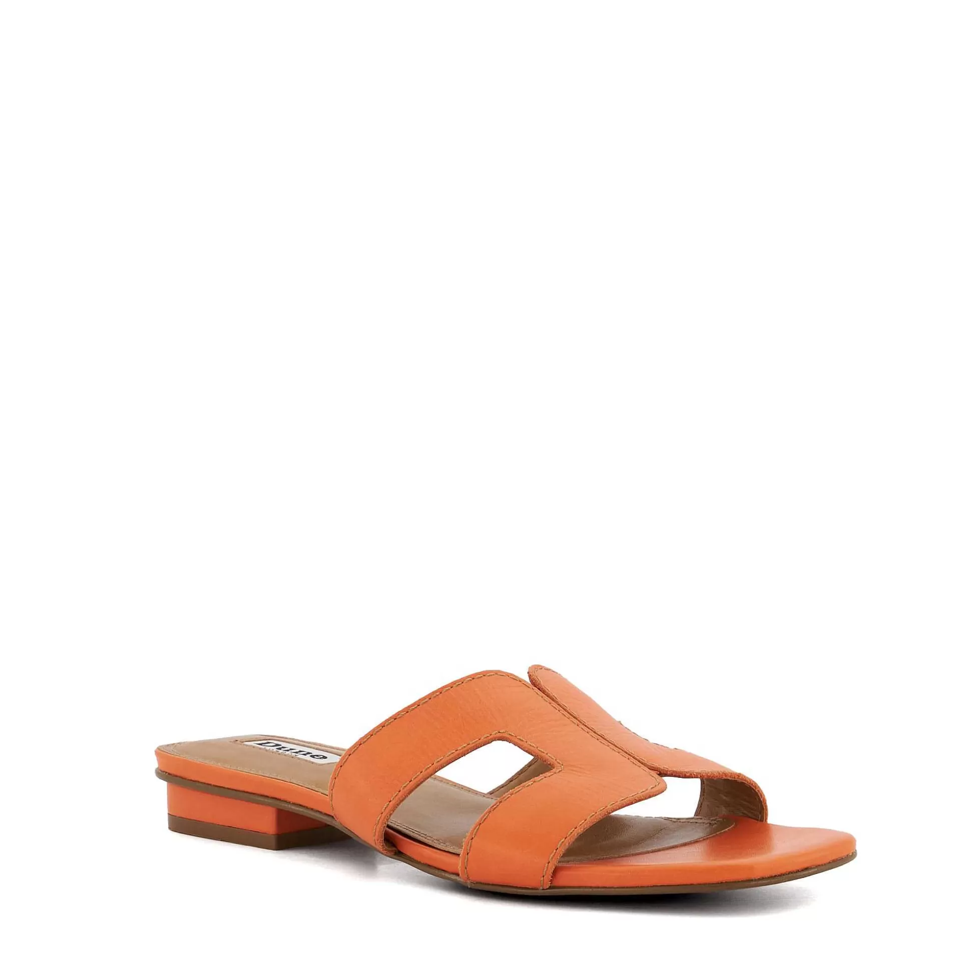 Dune London LOUPE - ORANGE-Women Flat Sandals