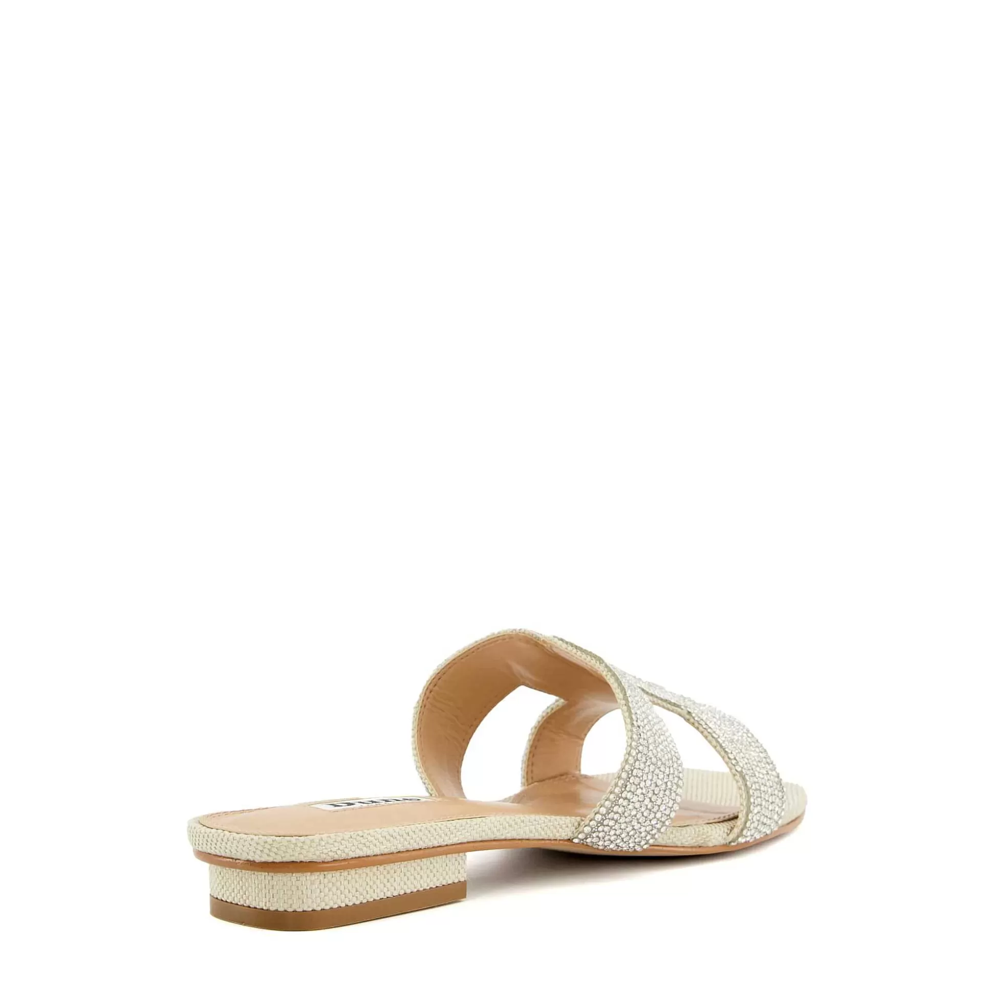 Dune London LOUPE - SILVER-Women Flat Sandals