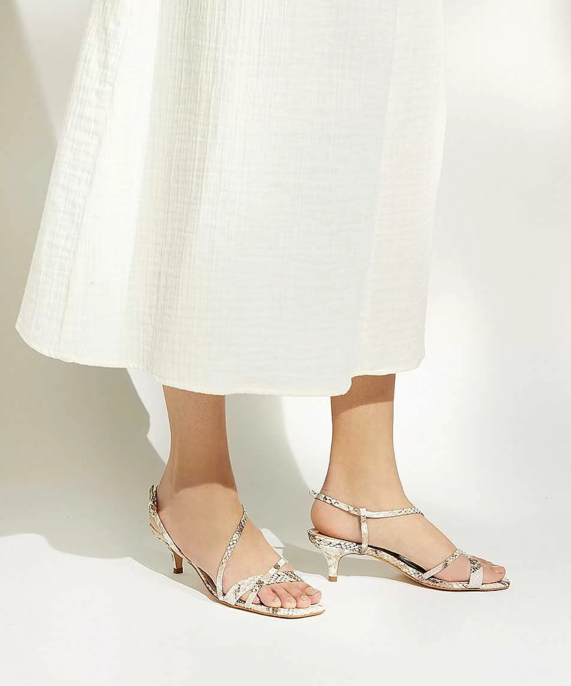 Dune London MADELY - REPTILE-Women Heeled Sandals