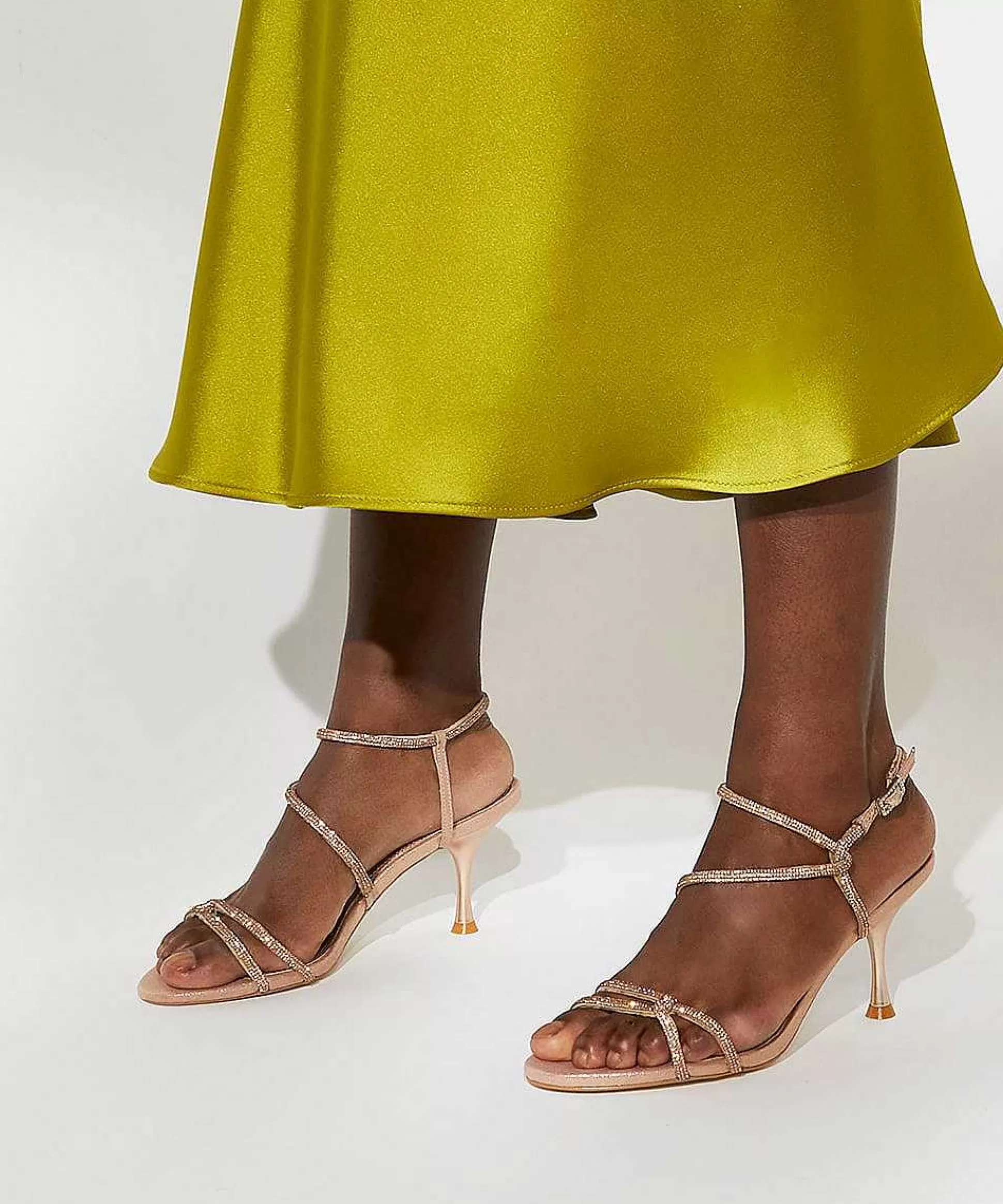 Dune London MAJESTYS - GOLD-Women Heeled Sandals