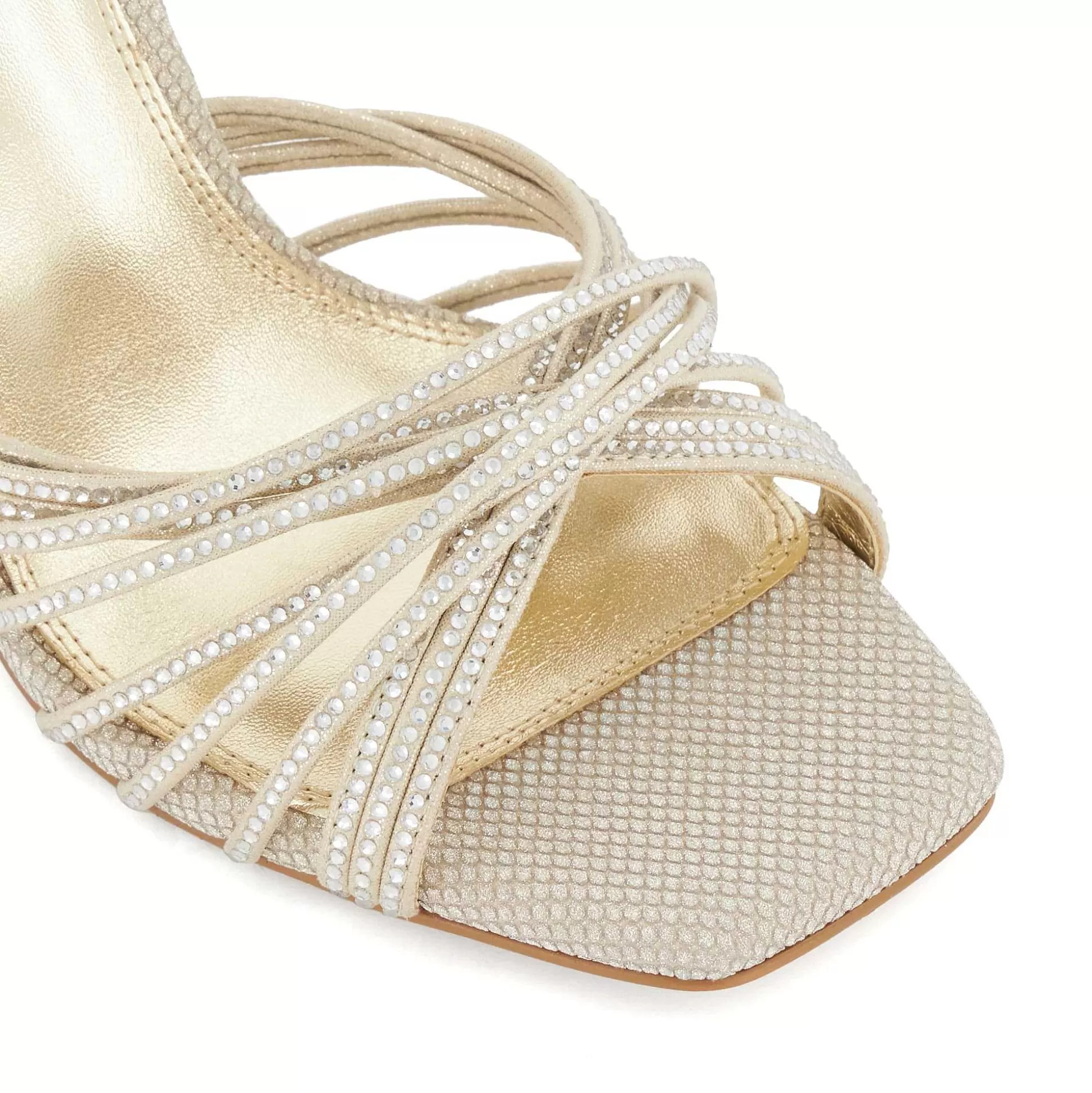 Dune London MALORIE - GOLD-Women Heeled Sandals