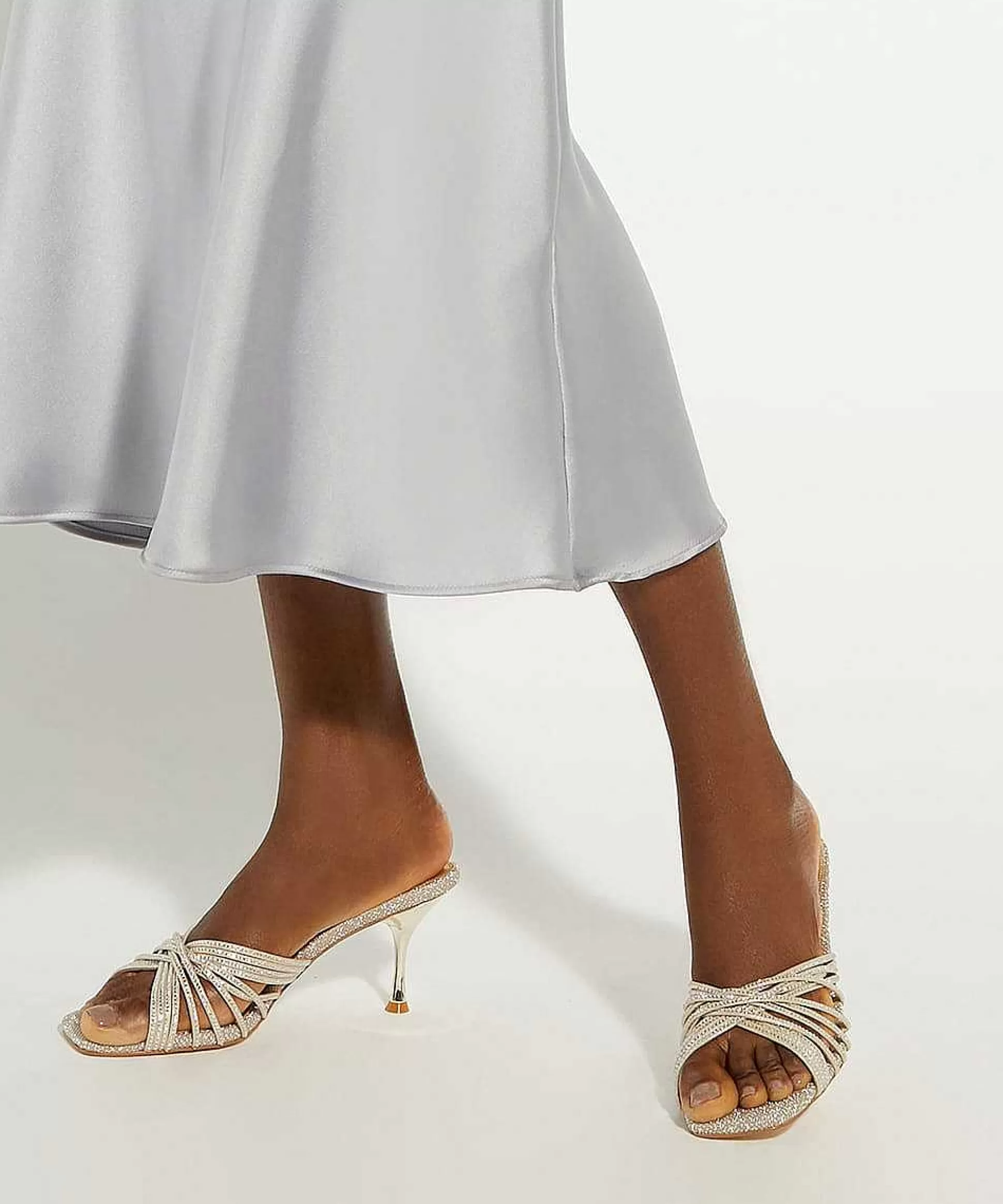 Dune London MARQUEE - GOLD-Women Heeled Sandals