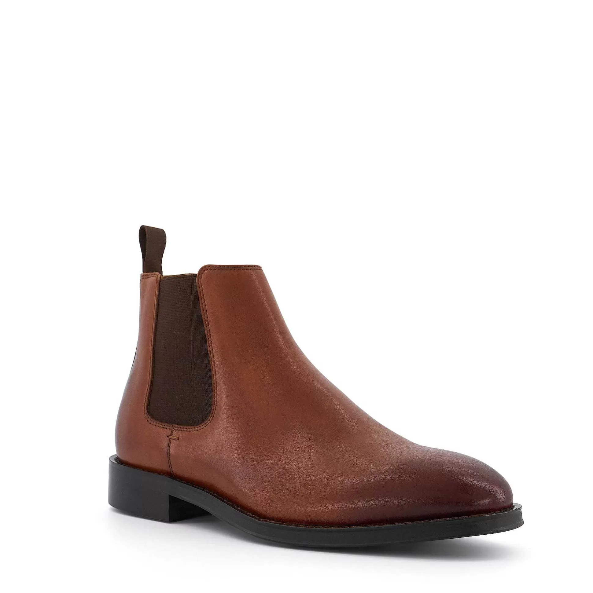 Dune London MASONS - DARK TAN-Men Smart Boots | Chelsea Boots
