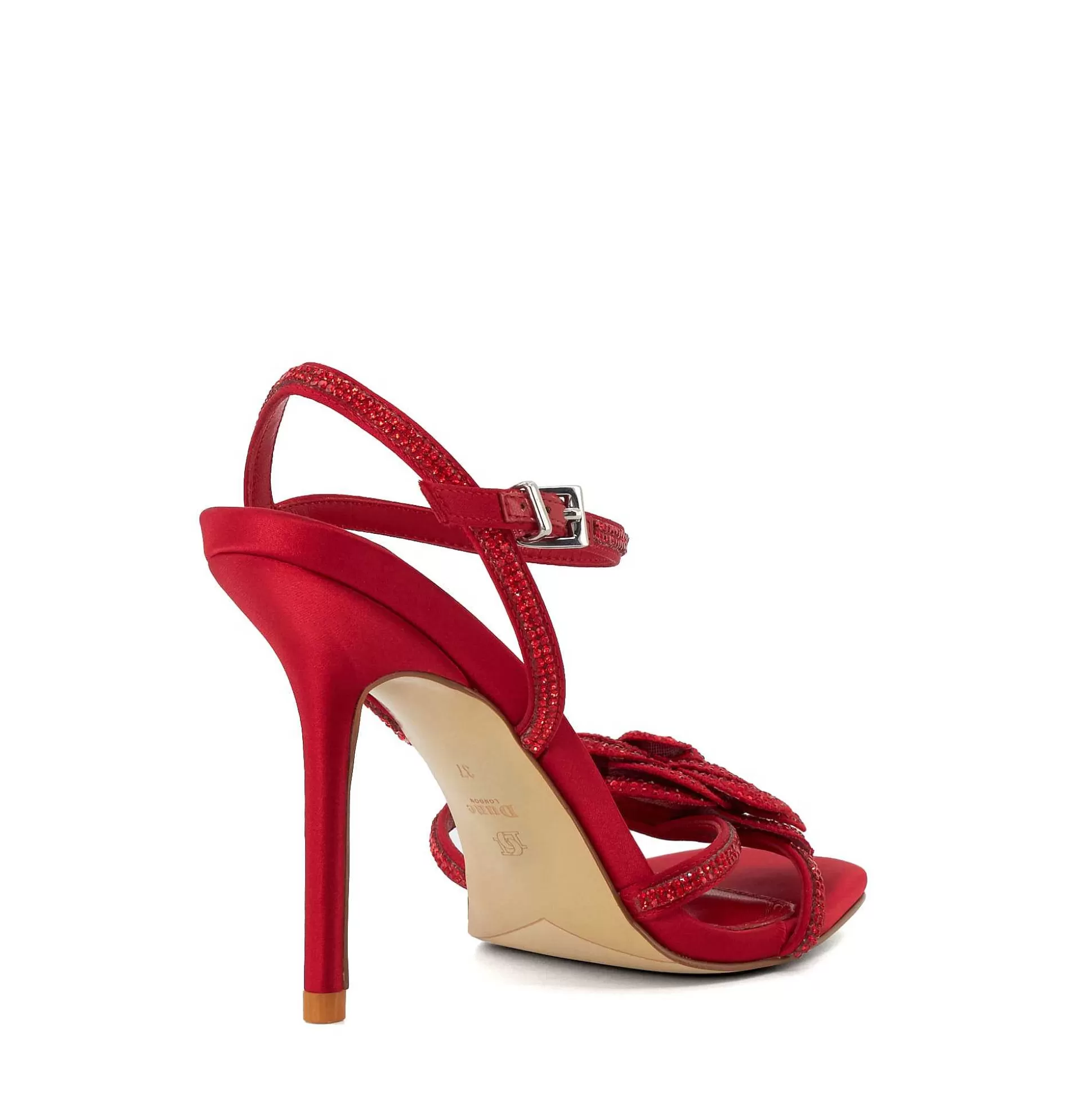 Dune London MEDALLION - RED-Women Heeled Sandals