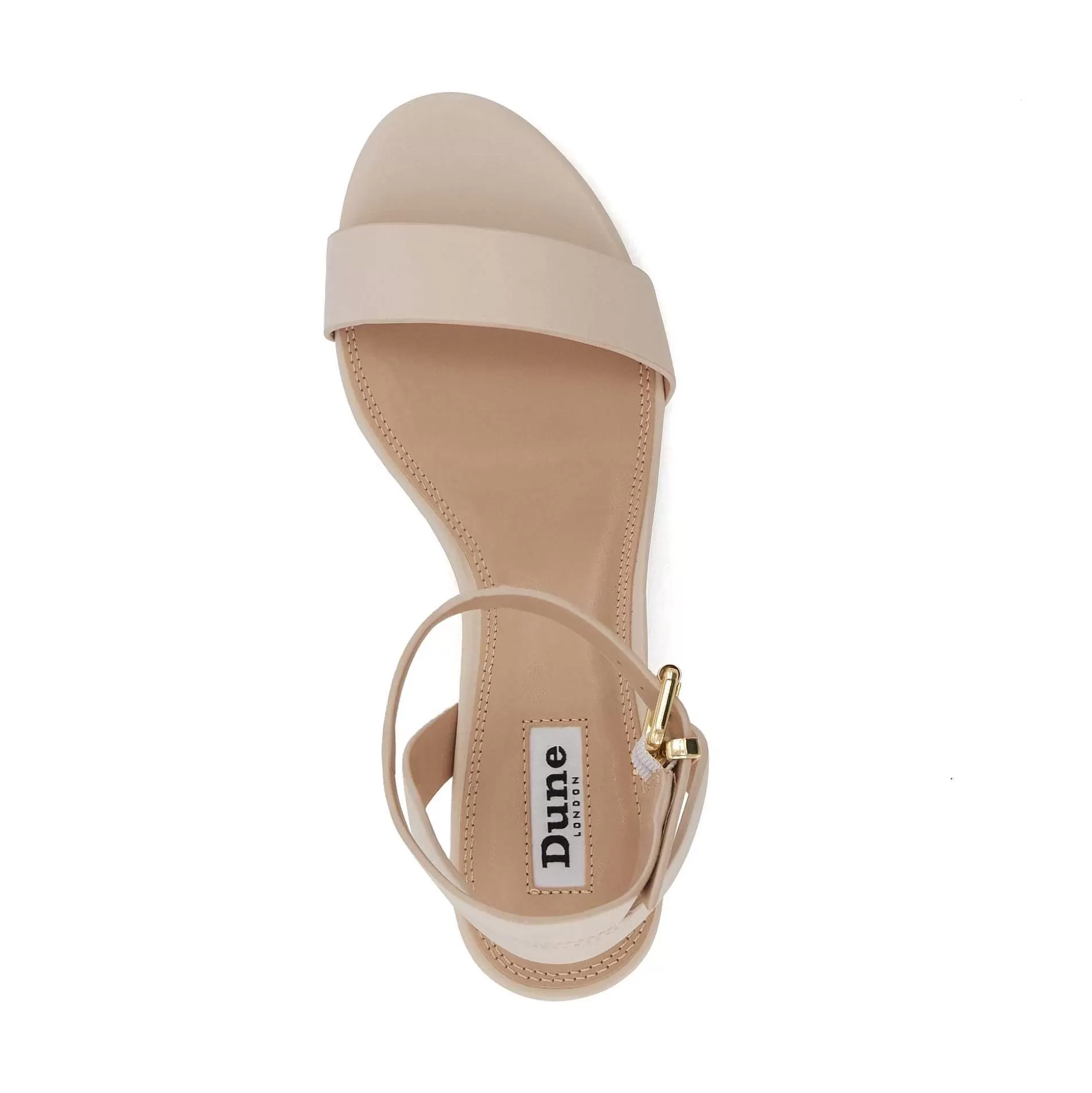 Dune London MEMEE - ECRU-Women Heeled Sandals | Block Heeled Sandals