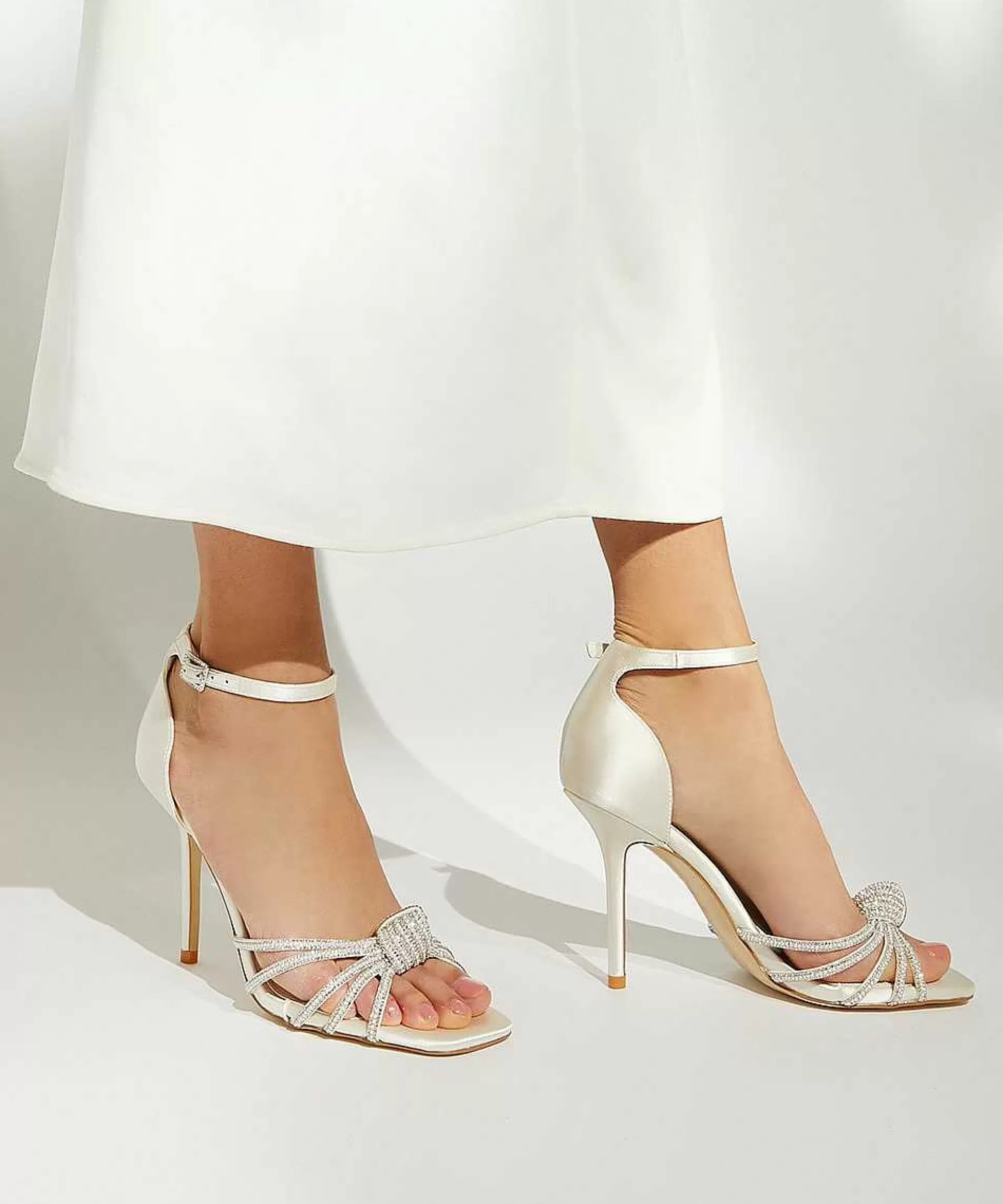 Dune London MORELLA - IVORY-Women Heeled Sandals