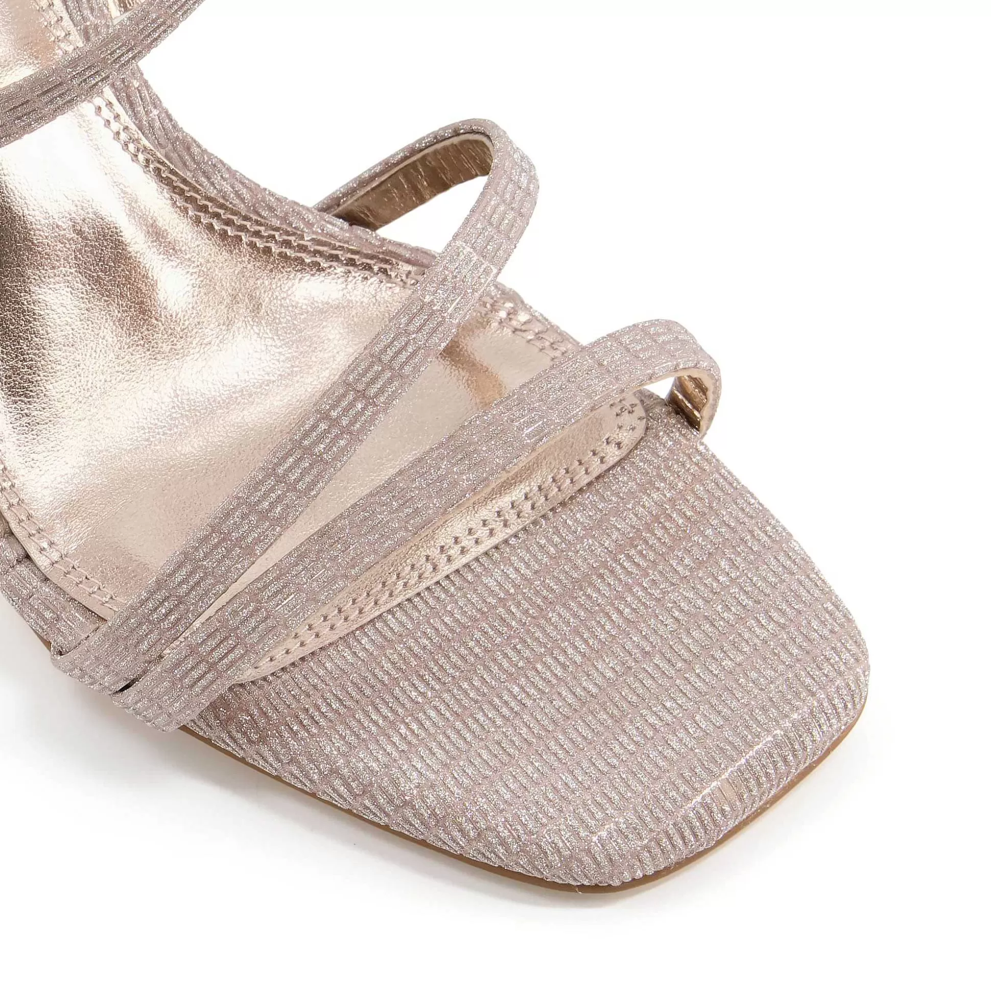 Dune London MUSICAL - ROSE GOLD-Women Heeled Sandals | Wide Fit Sandals
