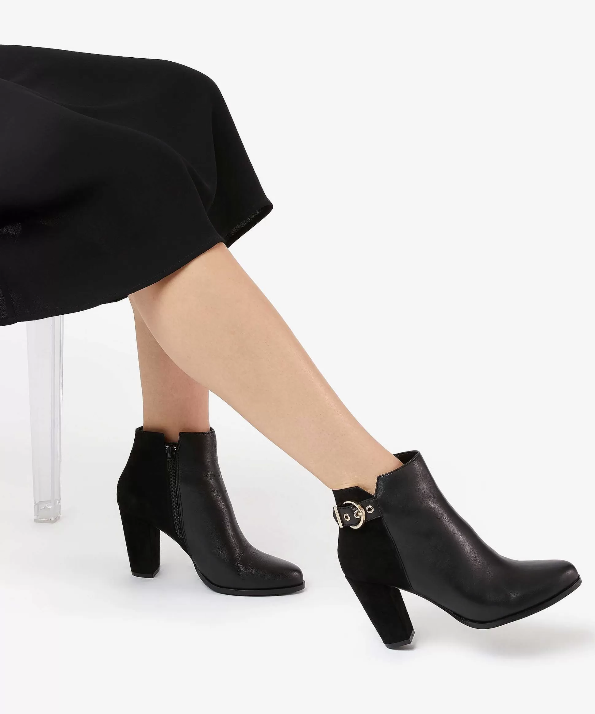 Dune London OLLA - BLACK-Women Black Boots