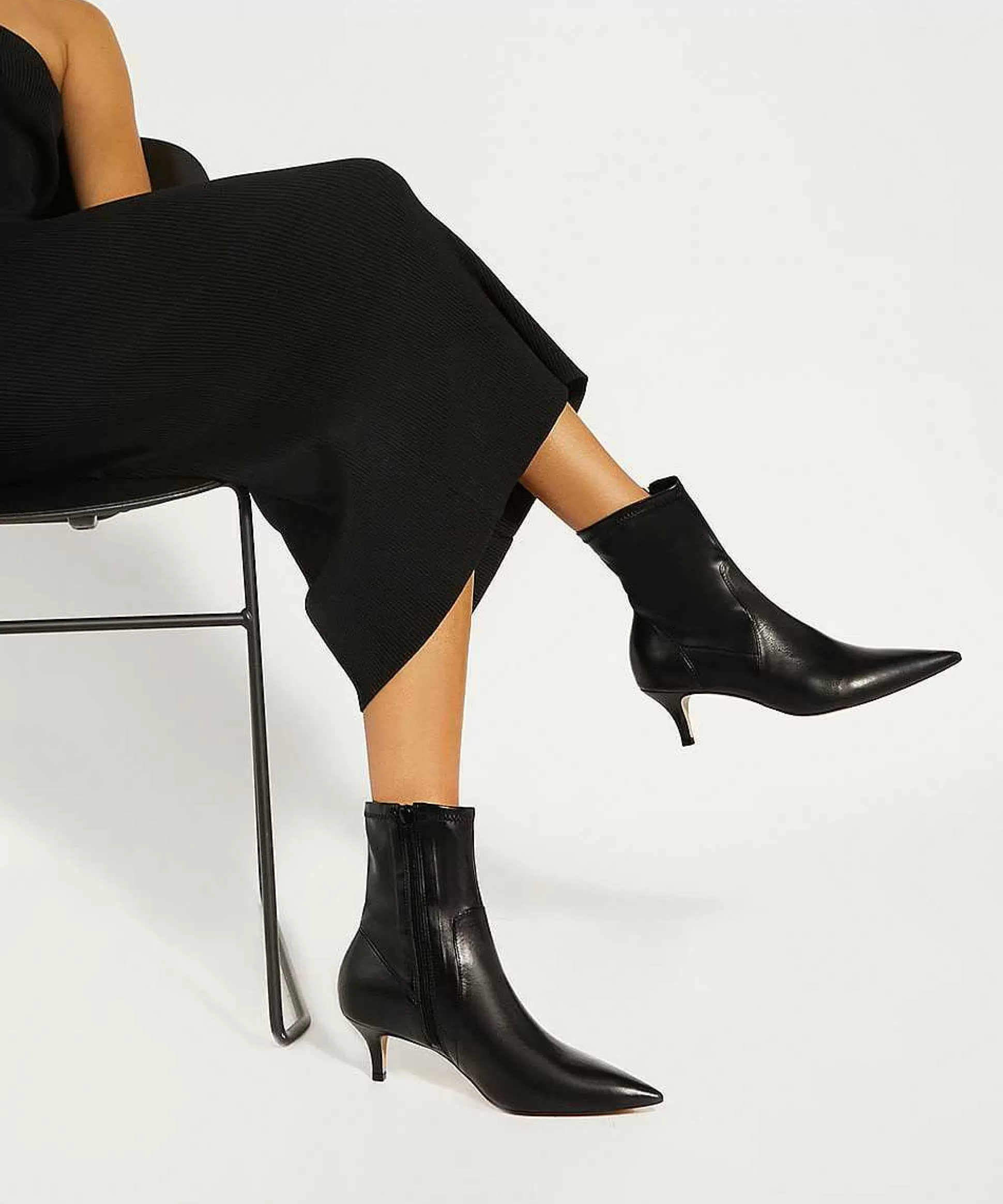 Dune London ORIGAMI - BLACK-Women Ankle Boots