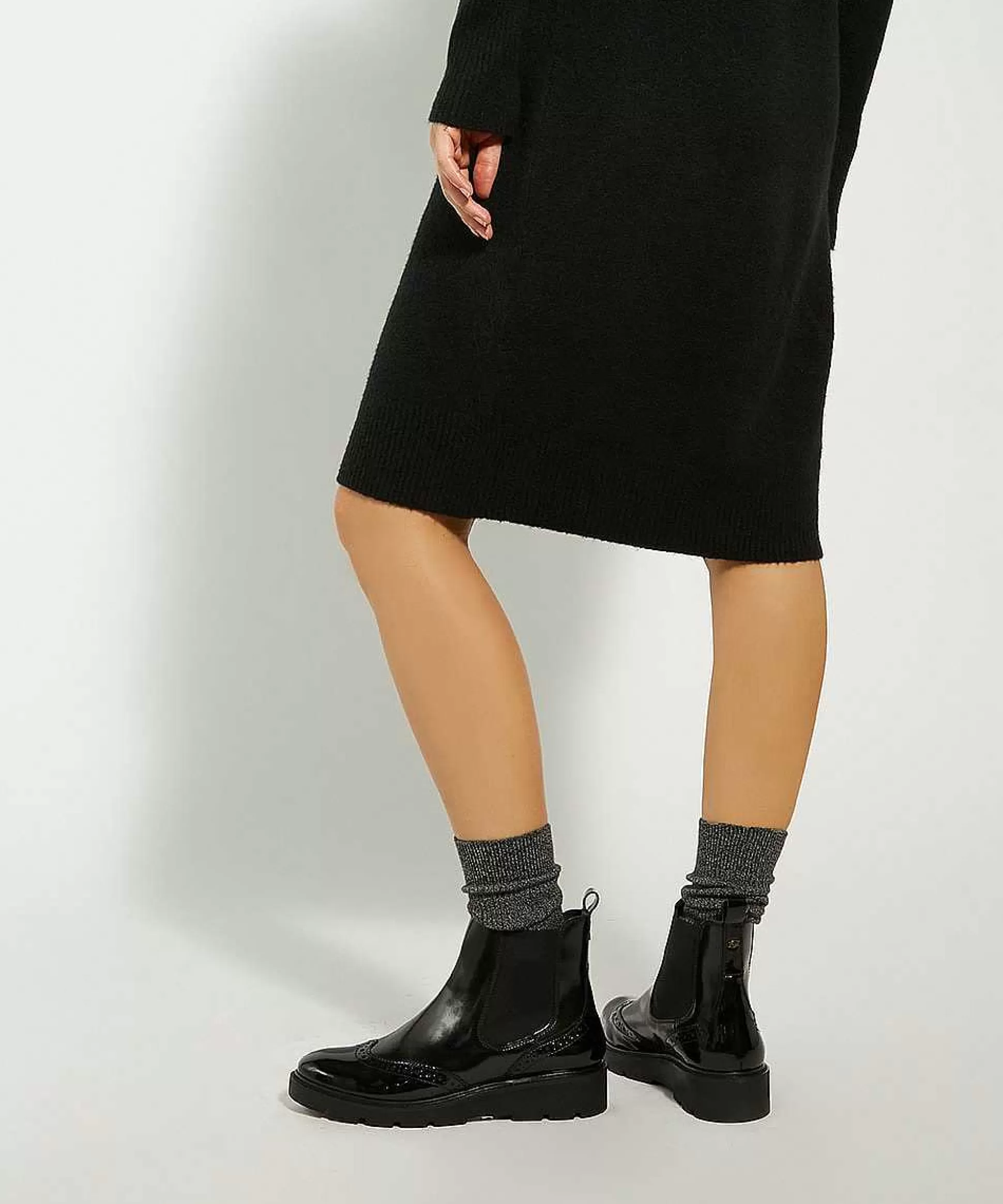 Dune London PALEO - BLACK-Women Black Boots