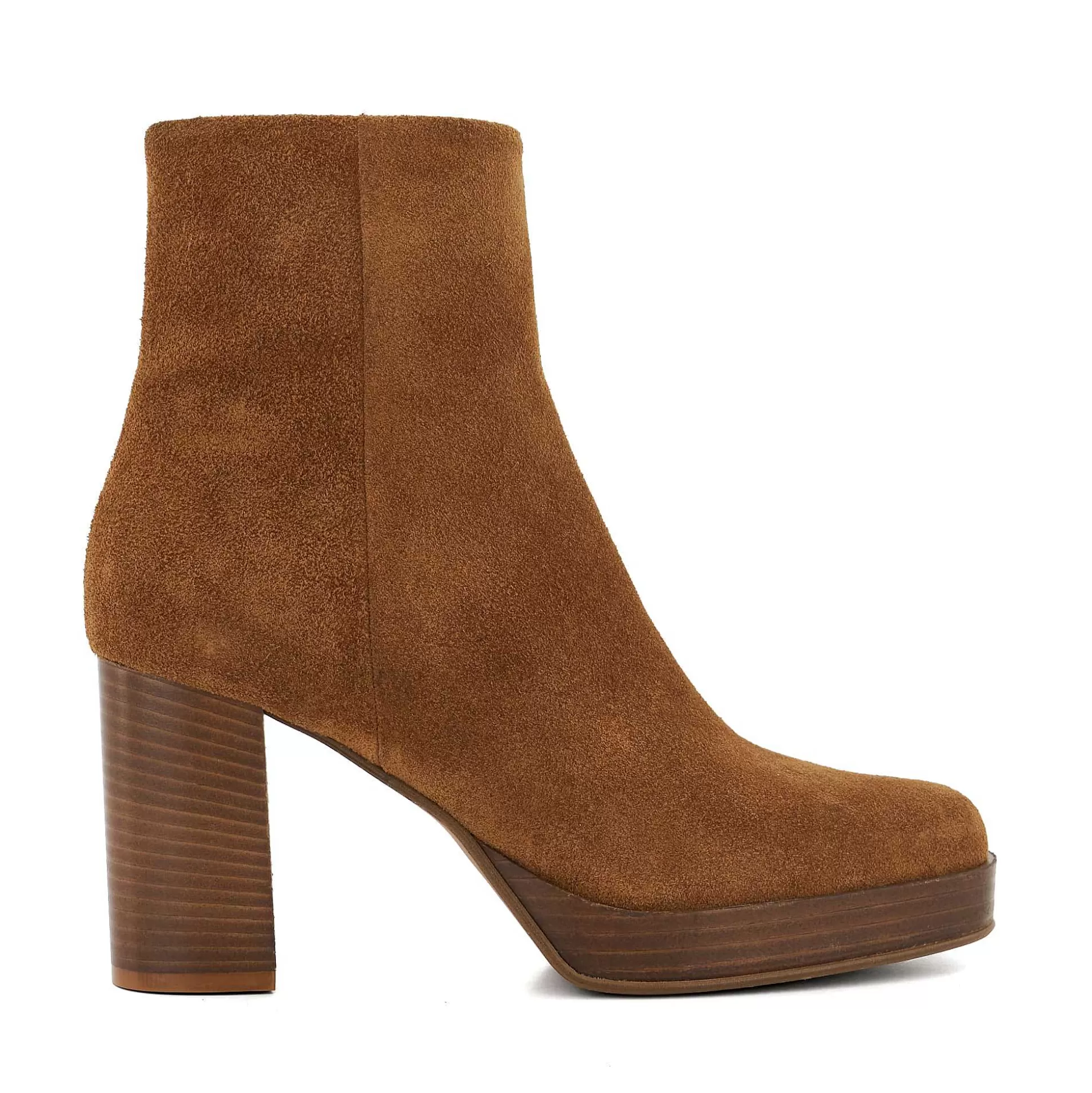 Dune London PALLET - DARK TAN-Women Ankle Boots