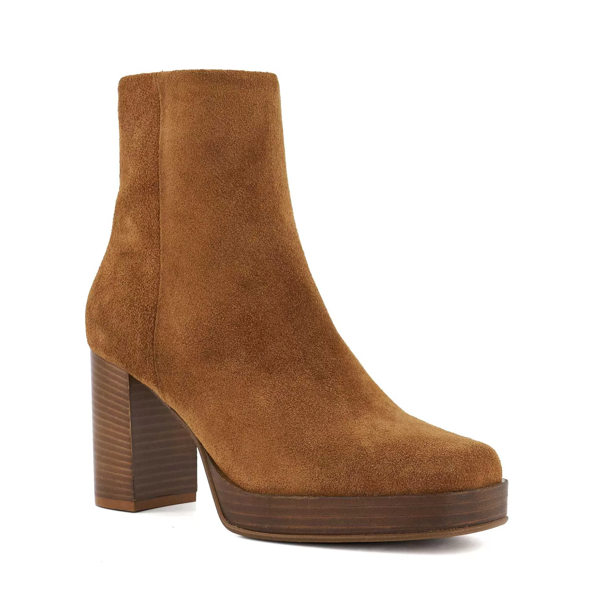 Dune London PALLET - DARK TAN-Women Ankle Boots