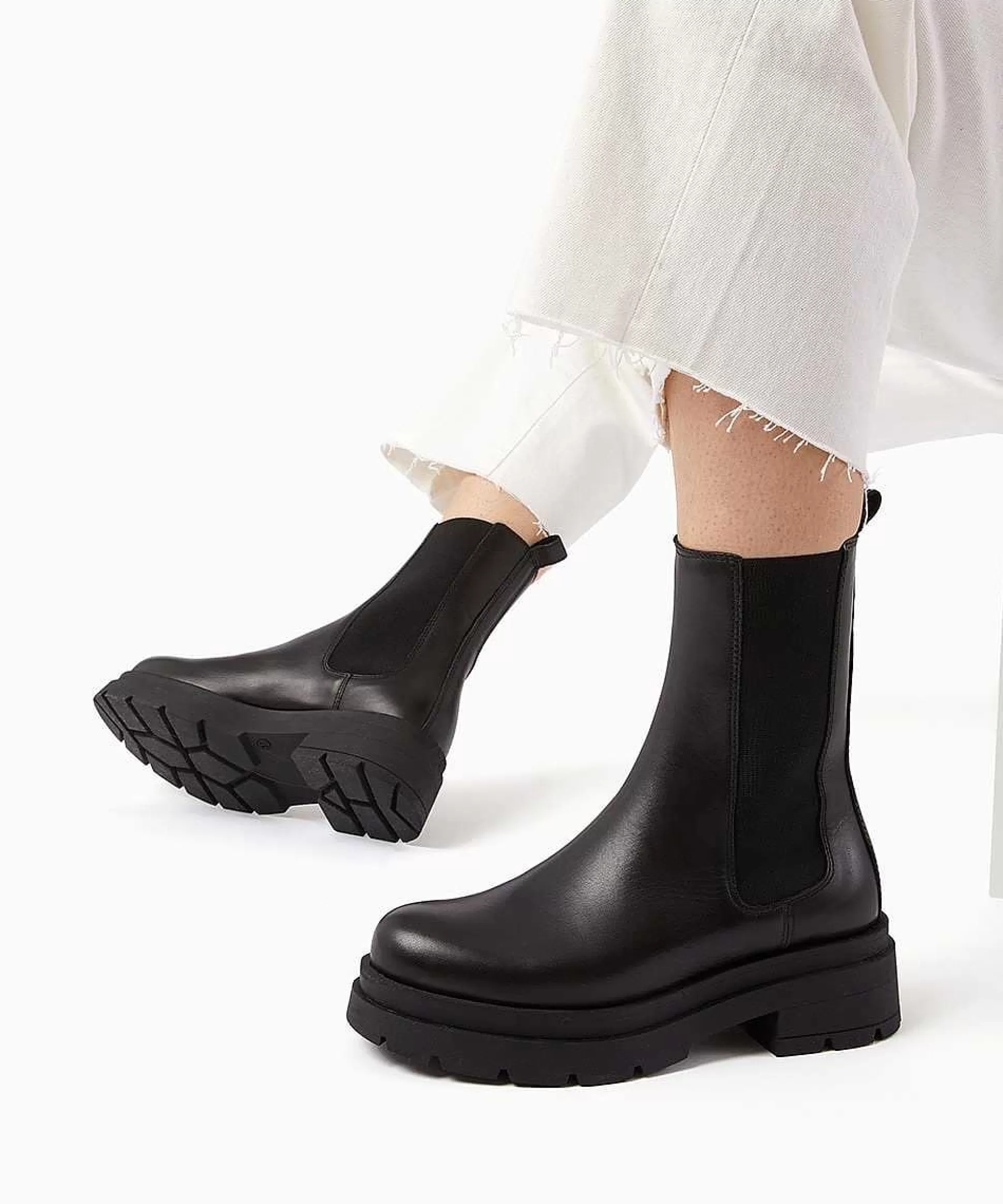 Dune London PALMZ - BLACK-Women Black Boots