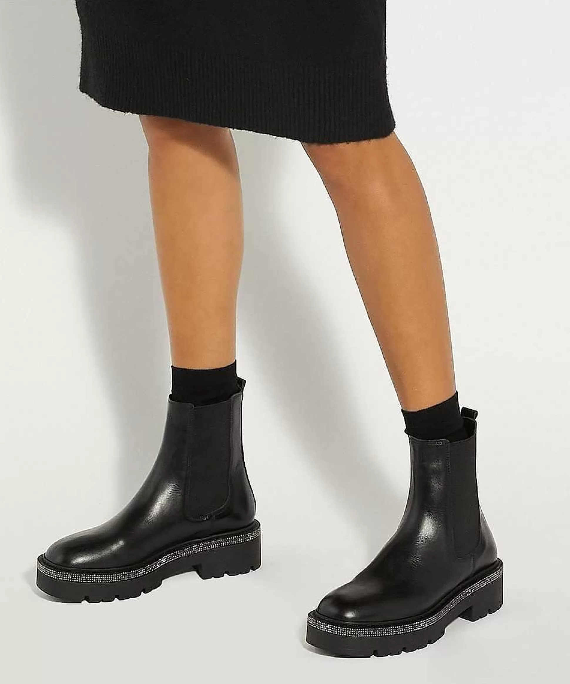 Dune London PANICS - BLACK-Women Black Boots