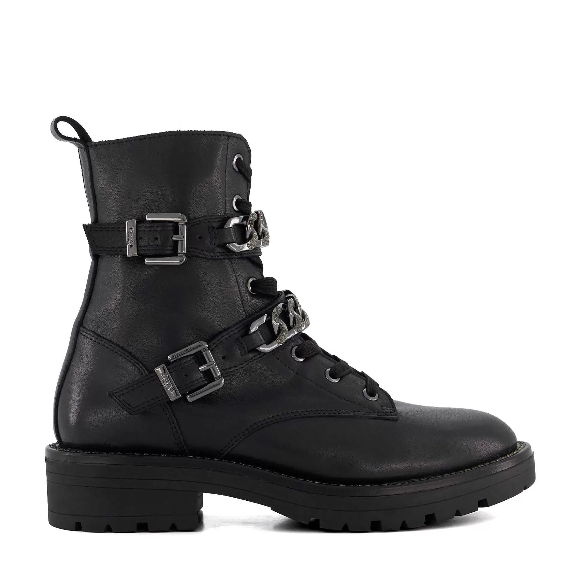 Dune London PLAZAS - BLACK-Women Black Boots